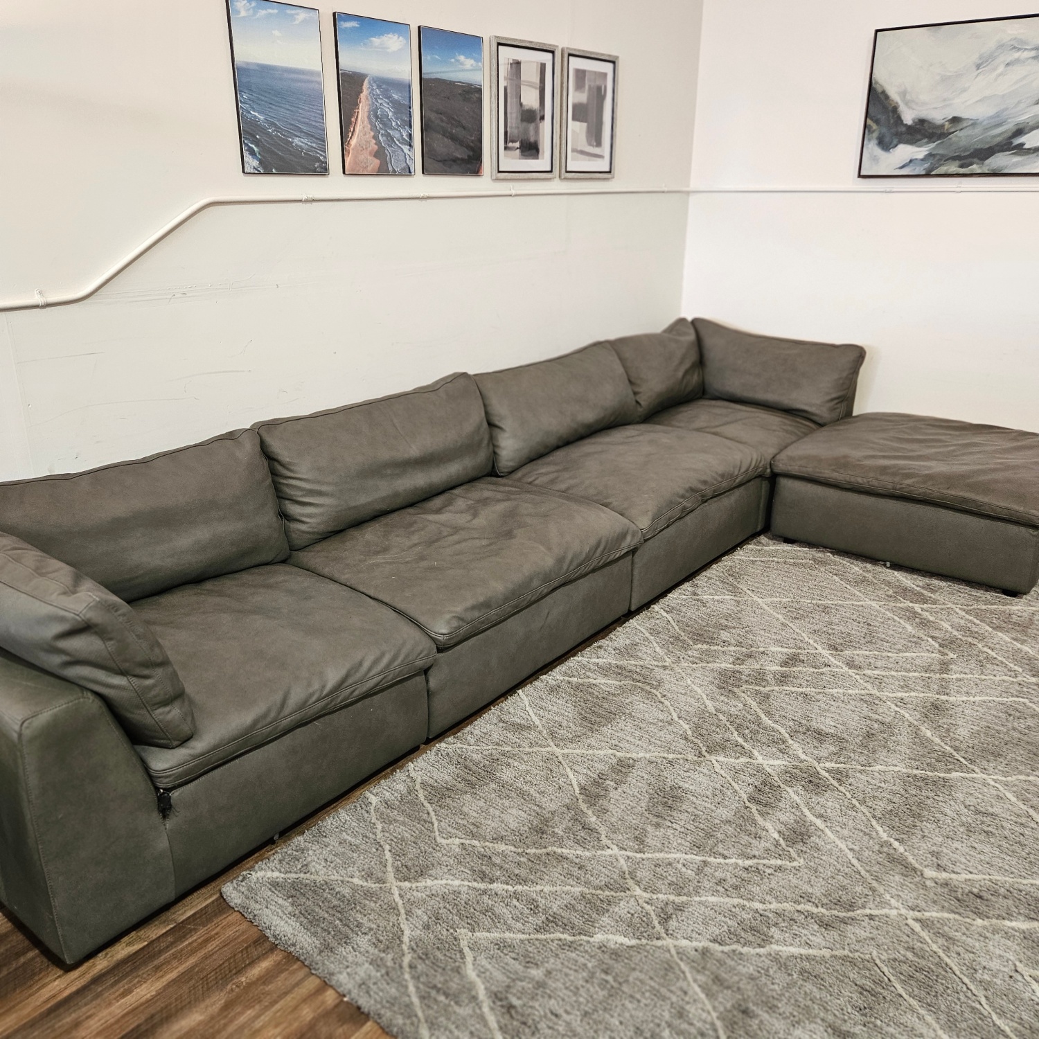 5 Piece Modular Sectional Couch - Free Delivery Image #2 | Ivy Store