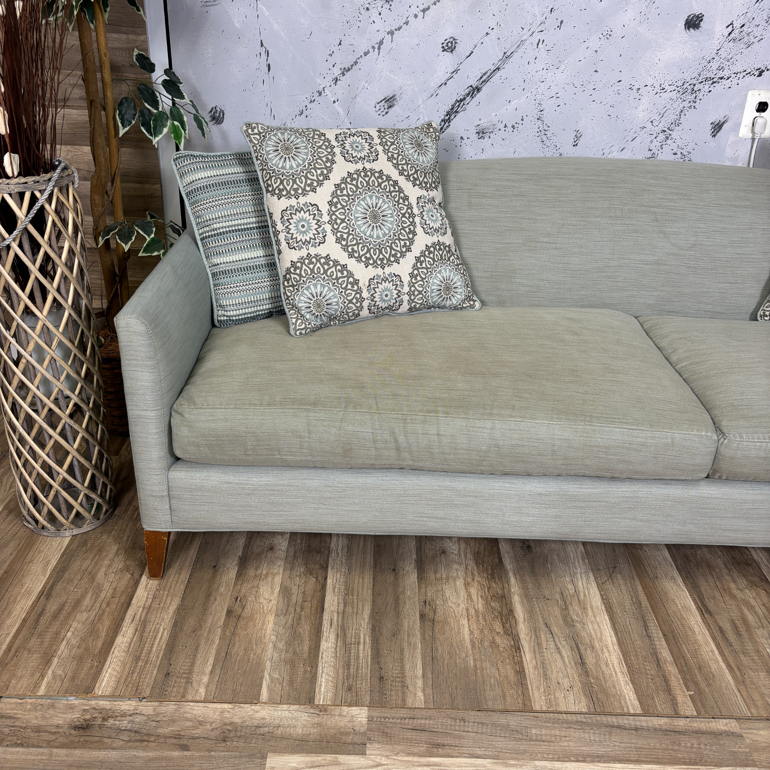 I Deliver - Grey Room & Board Sofa (retails for $3,000) Image #2 | Ivy Store
