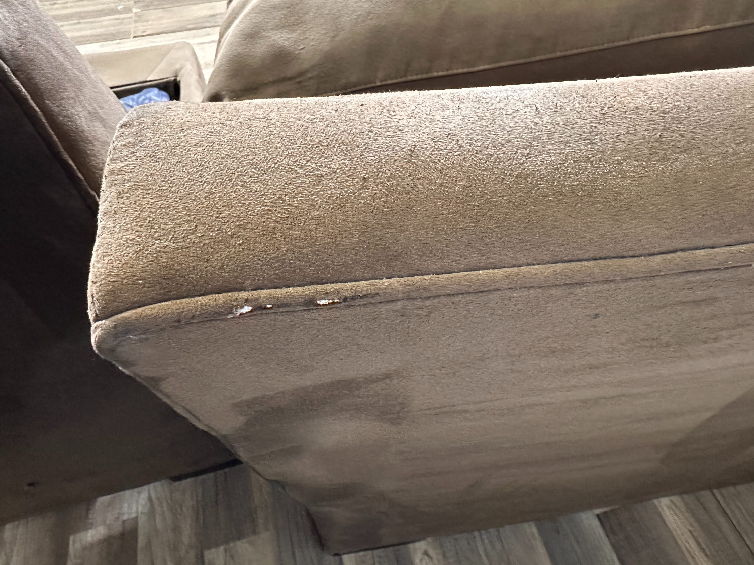 Crate & Barrel - Brown "Axis" Sectional Couch W/ Pull Out Sleeper (retails for $4,000) image | Ivy Store