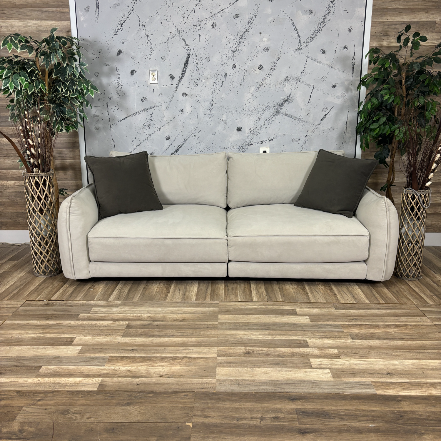 I Deliver -COMFY 2-Piece Bob's Furniture Sectional image | Ivy Store