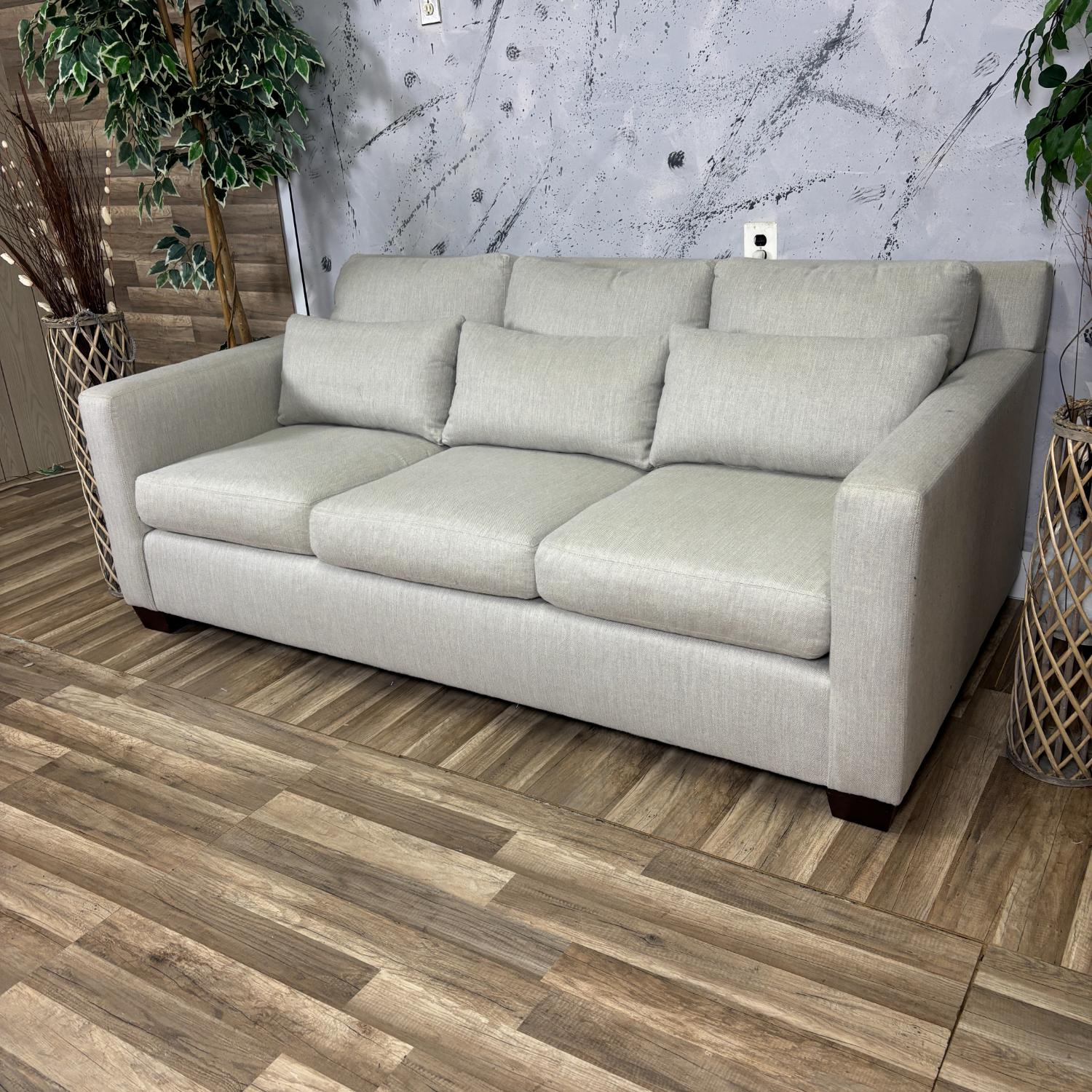 I Deliver - Pottery Barn York Square Arm Deep Seat Sofa (retails for $3,000) image | Ivy Store