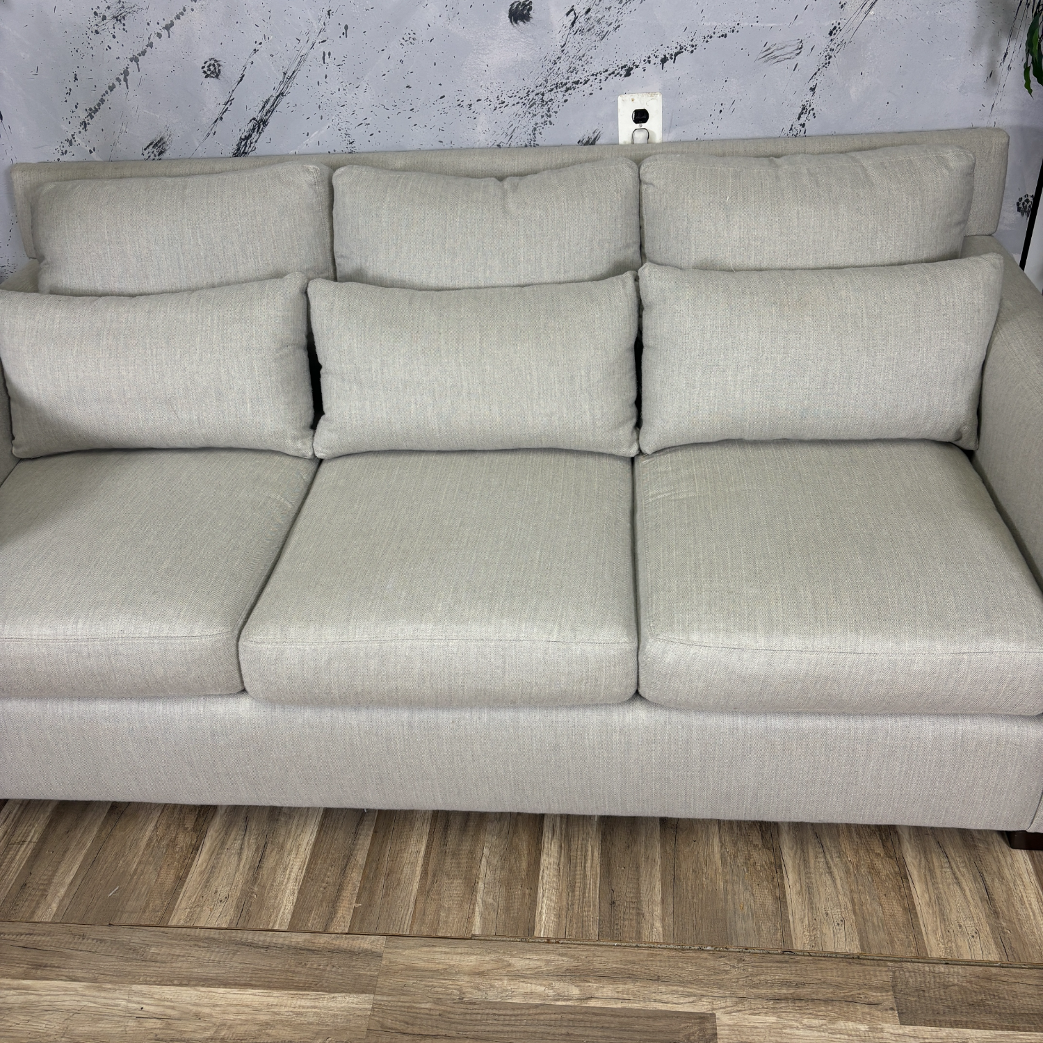 I Deliver - Pottery Barn York Square Arm Deep Seat Sofa (retails for $3,000) image | Ivy Store