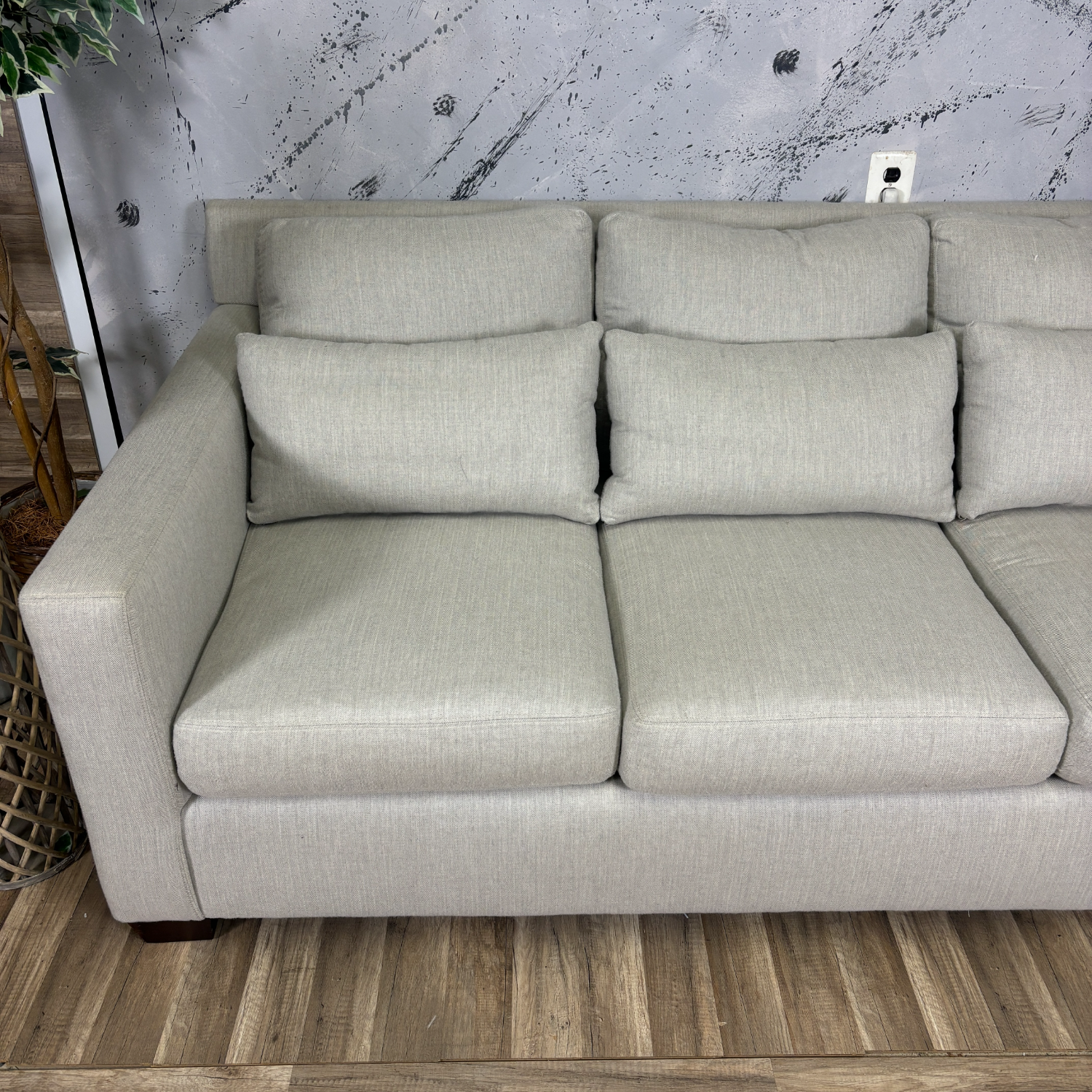 I Deliver - Pottery Barn York Square Arm Deep Seat Sofa (retails for $3,000) image | Ivy Store