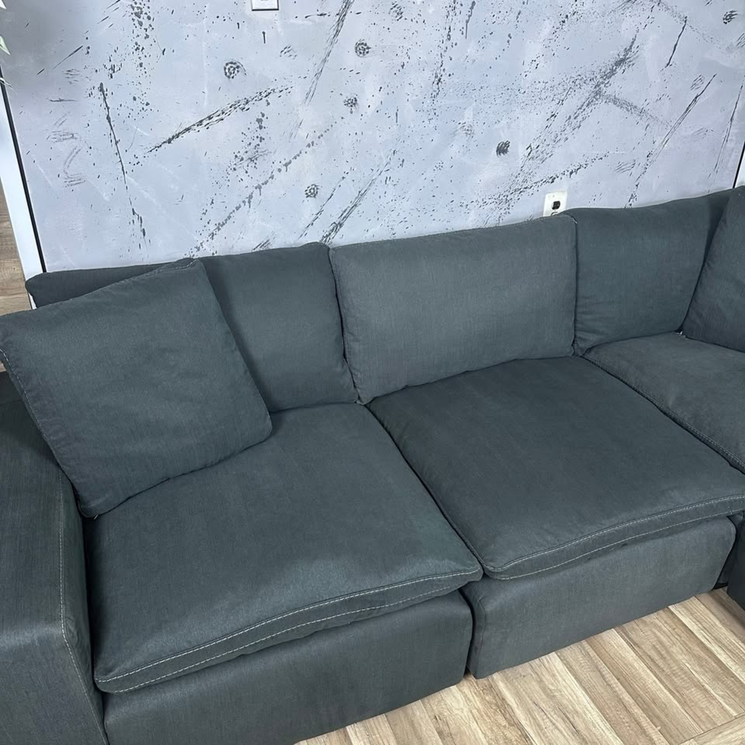 Free Delivery - "Savesto" Modular Cloud Couch Sectional image | Ivy Store