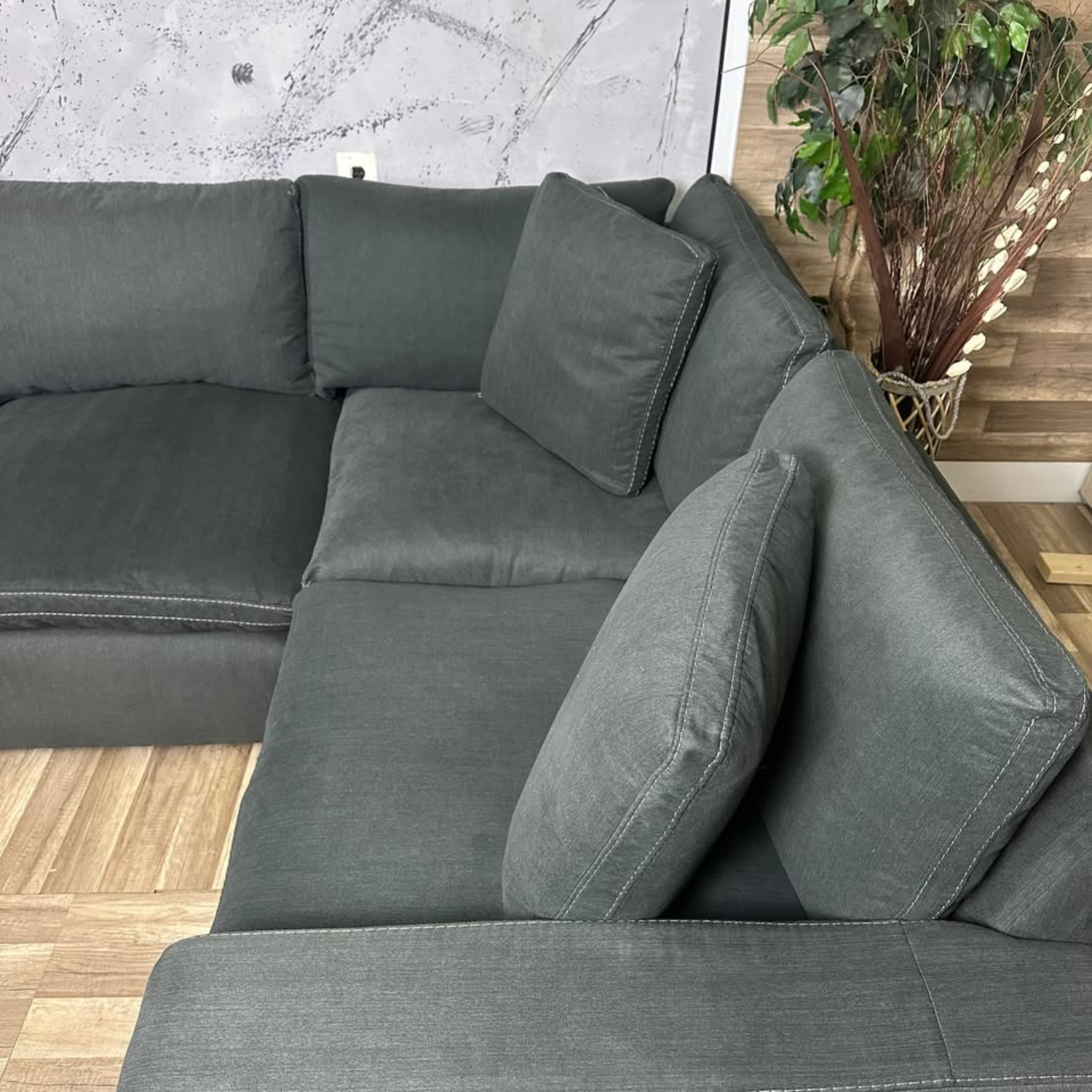 Free Delivery - "Savesto" Modular Cloud Couch Sectional image | Ivy Store