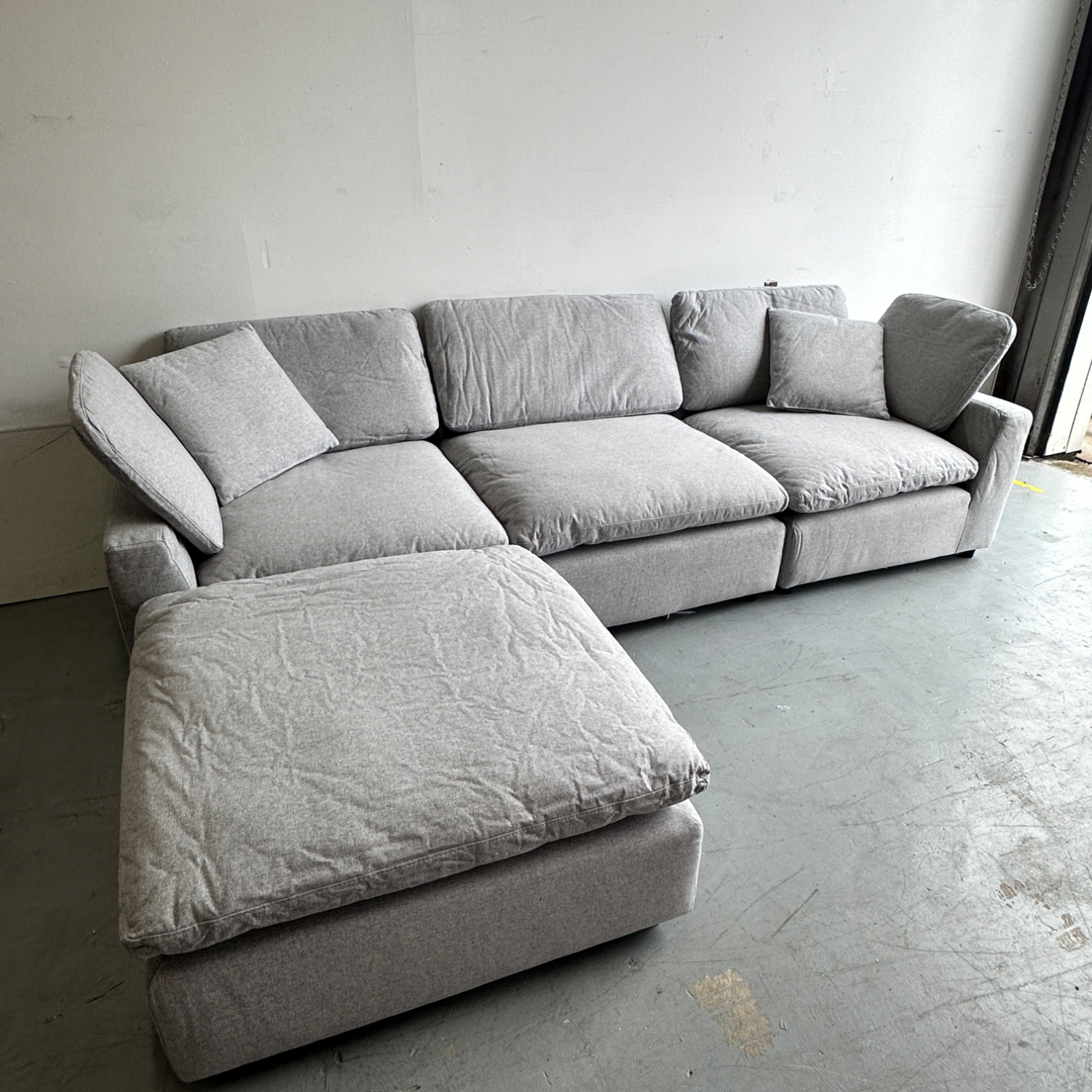 BRAND NEW Light Grey Cloud Couches (Only $999) image | Ivy Store