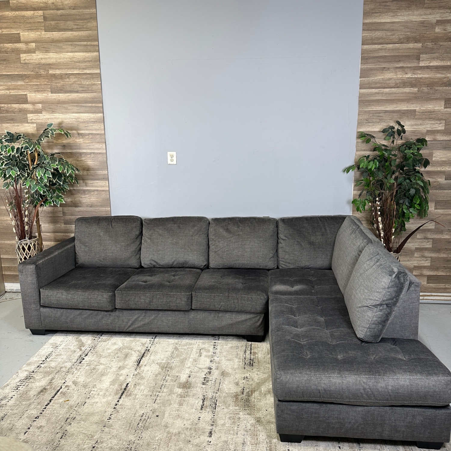 Grey Sectional "Owensbe" From Ashleys - Delivery Available Image #1 | Ivy Store