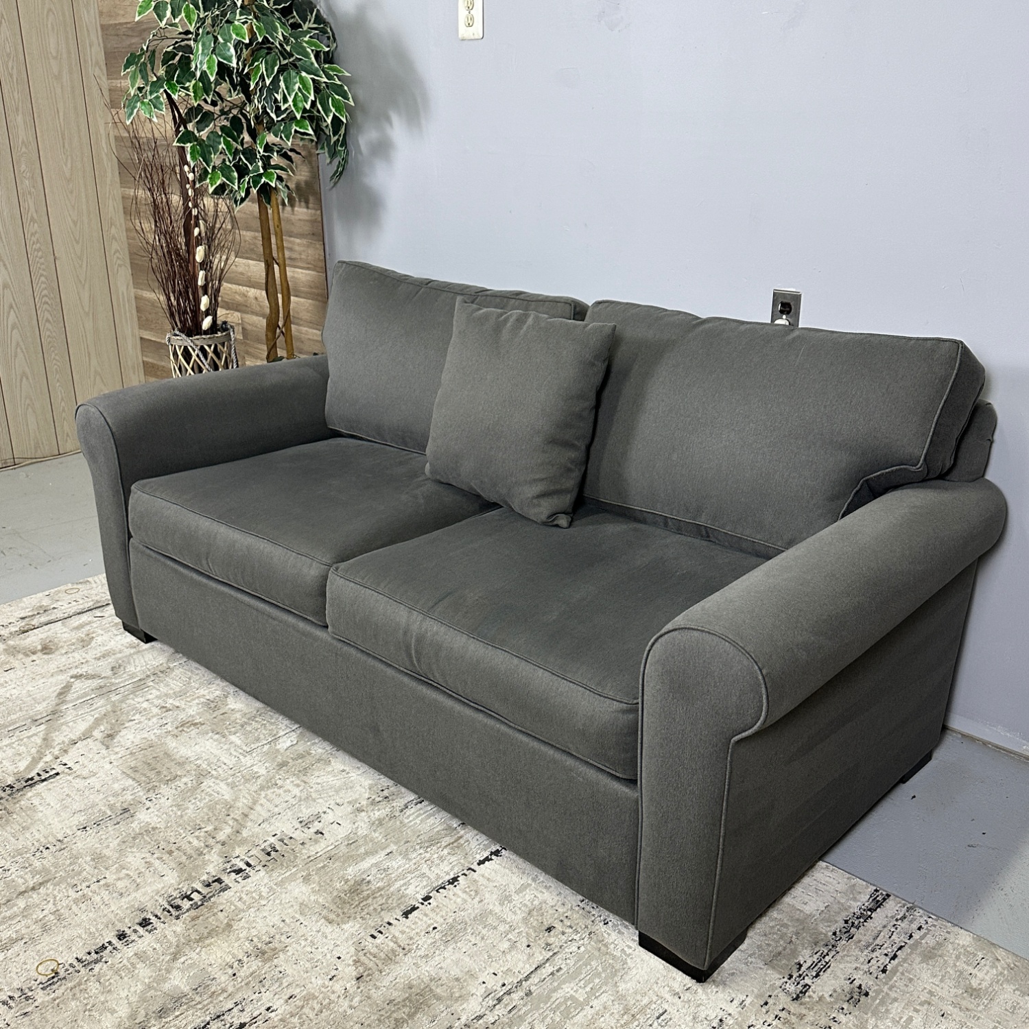 Grey 2 Seater Sofa - Delivery Available image | Ivy Store