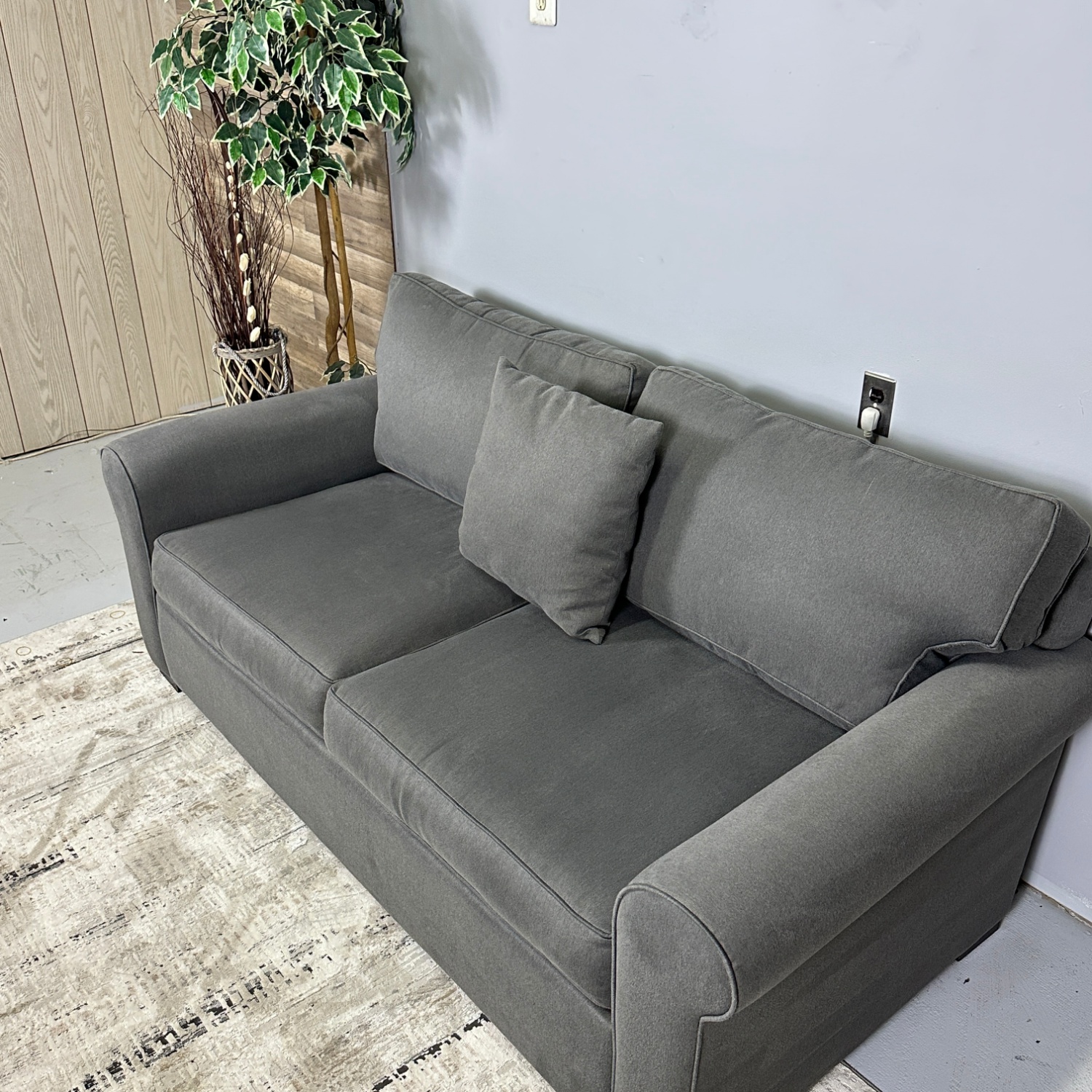 Grey 2 Seater Sofa - Delivery Available image | Ivy Store