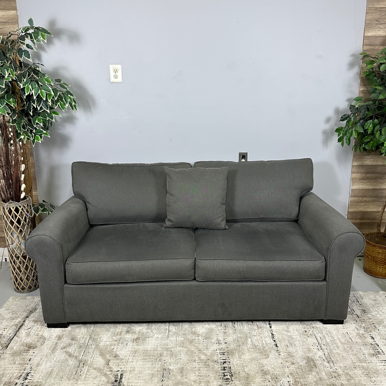 Grey 2 Seater Sofa - Delivery Available image | Ivy Store