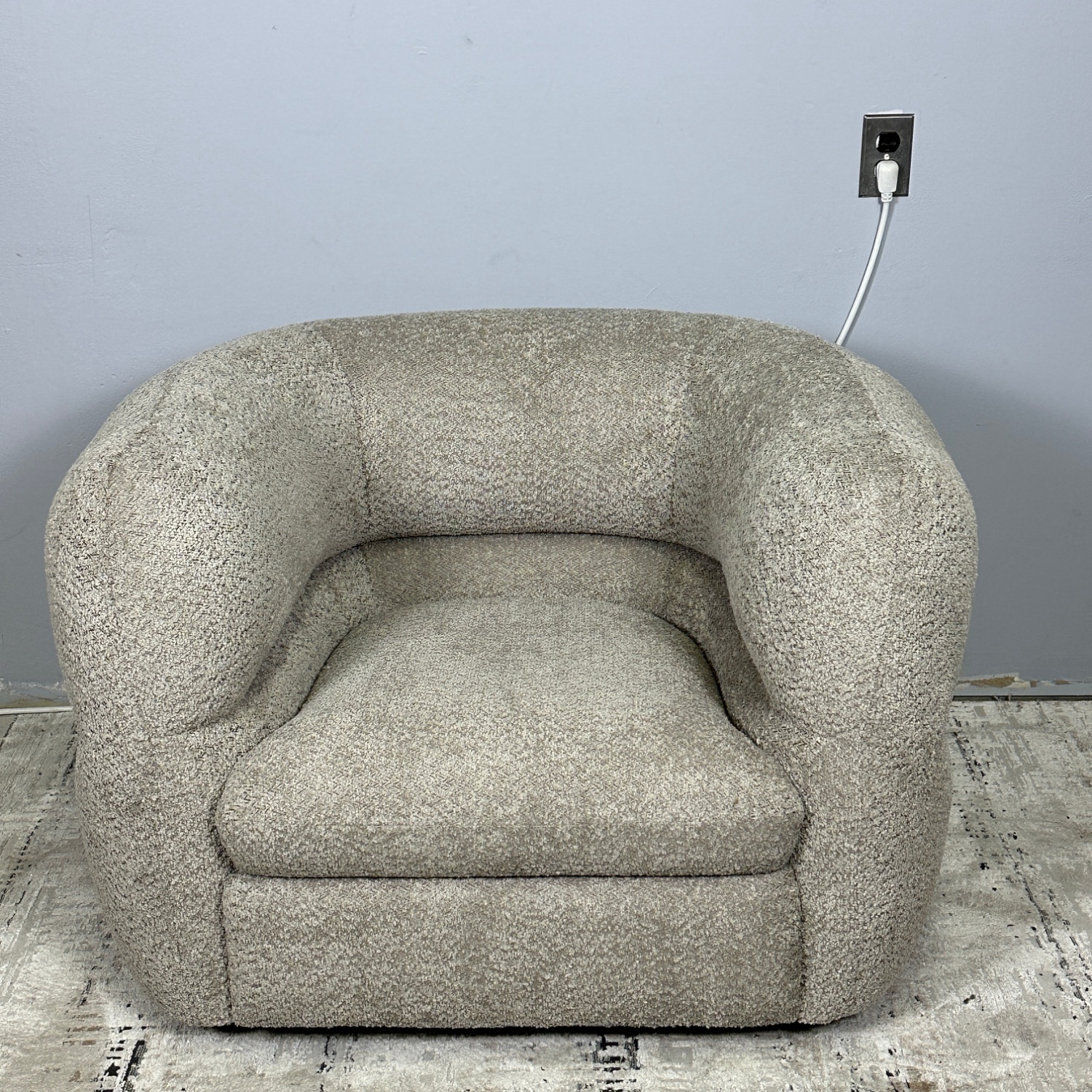 Article Quinn Swivel Lounge Chair - Delivery Available Image #2 | Ivy Store
