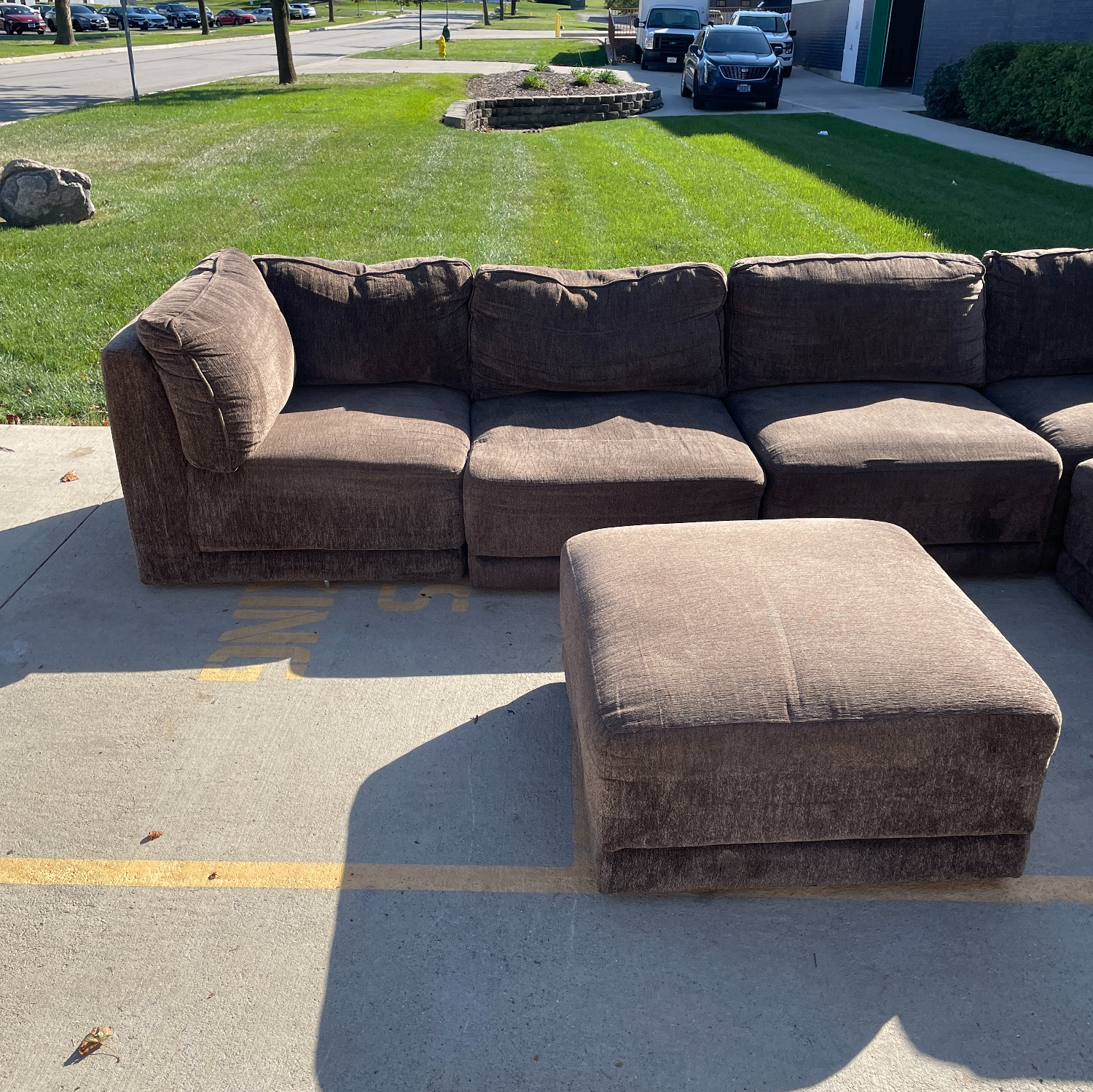 🛋️ Belize Fabric Modular Sectional 🚛 Delivery Available image | Ivy Store