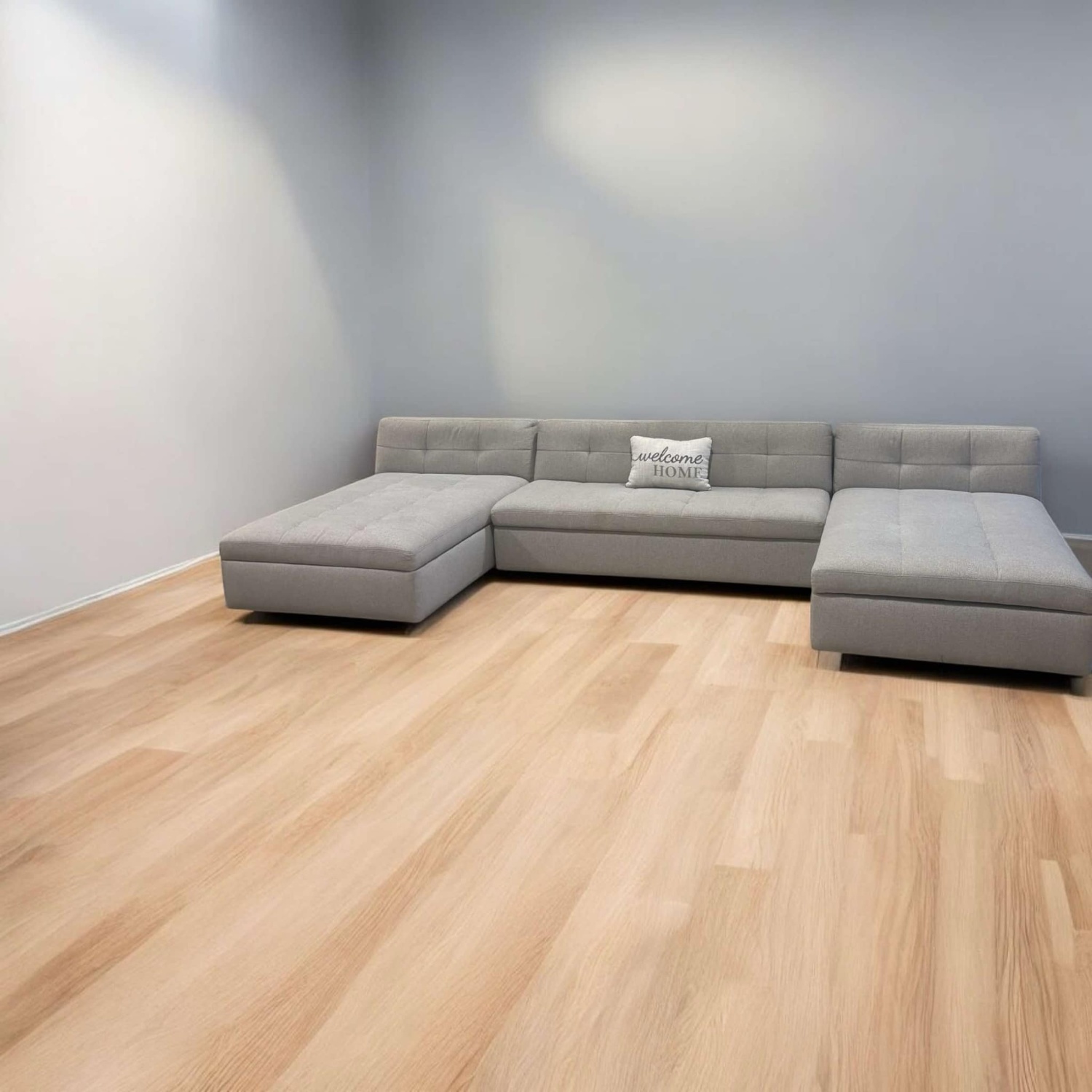 West Elm Modern Gray Sectional – Storage Chaise! (DELIVERY AVAILABLE) Image #1 | Ivy Store