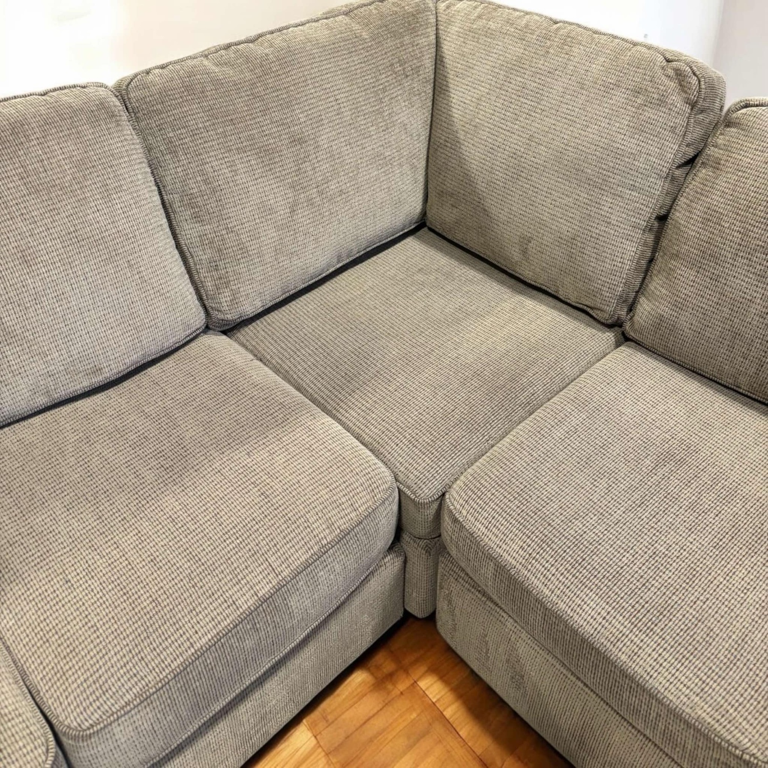Brown Bauhaus Sectional Couch (DELIVERY AVAILABLE) image | Ivy Store