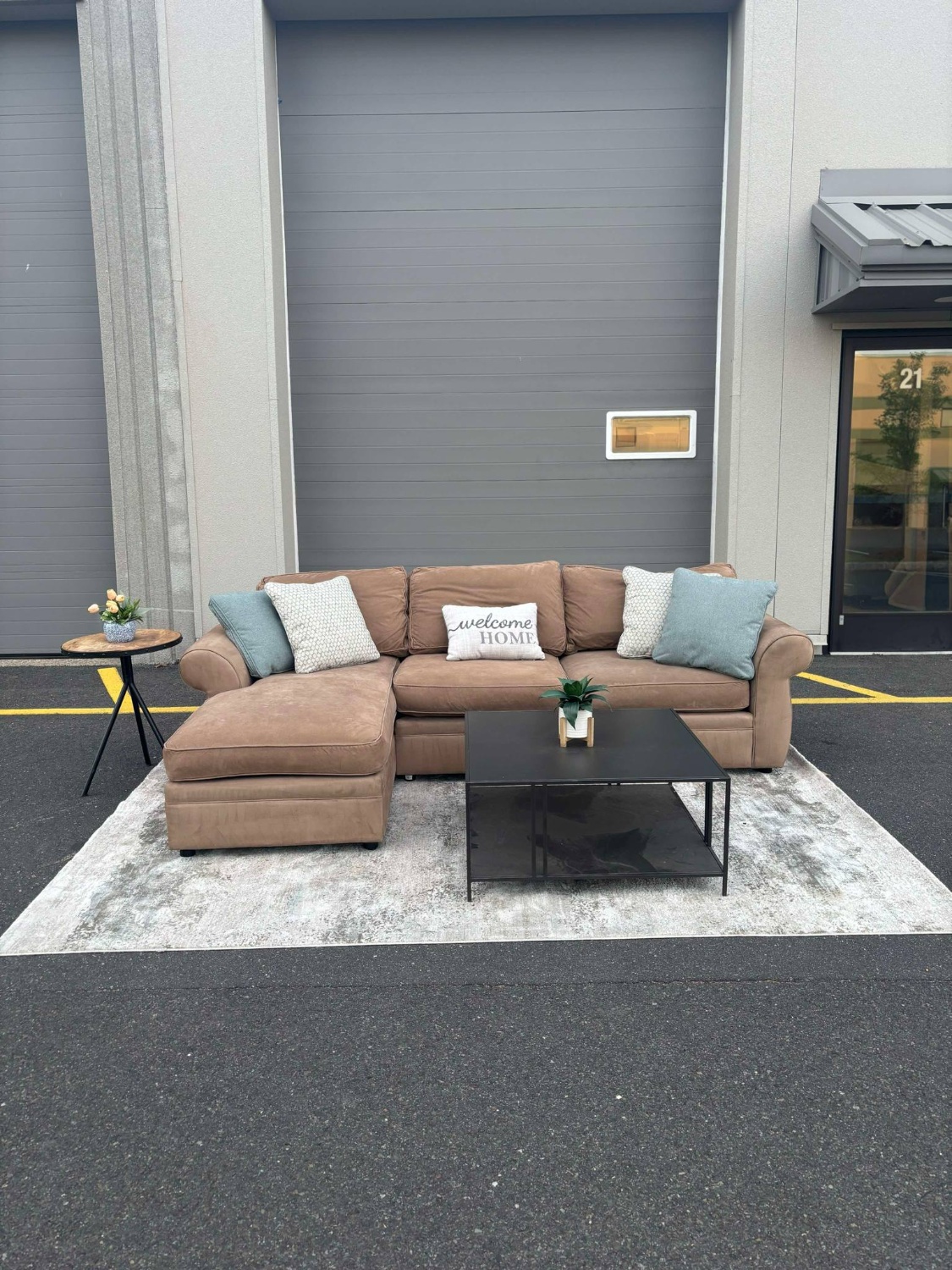 Pottery Barn Pearce Sectional Couch (DELIVERY AVAILABLE) Image #1 | Ivy Store