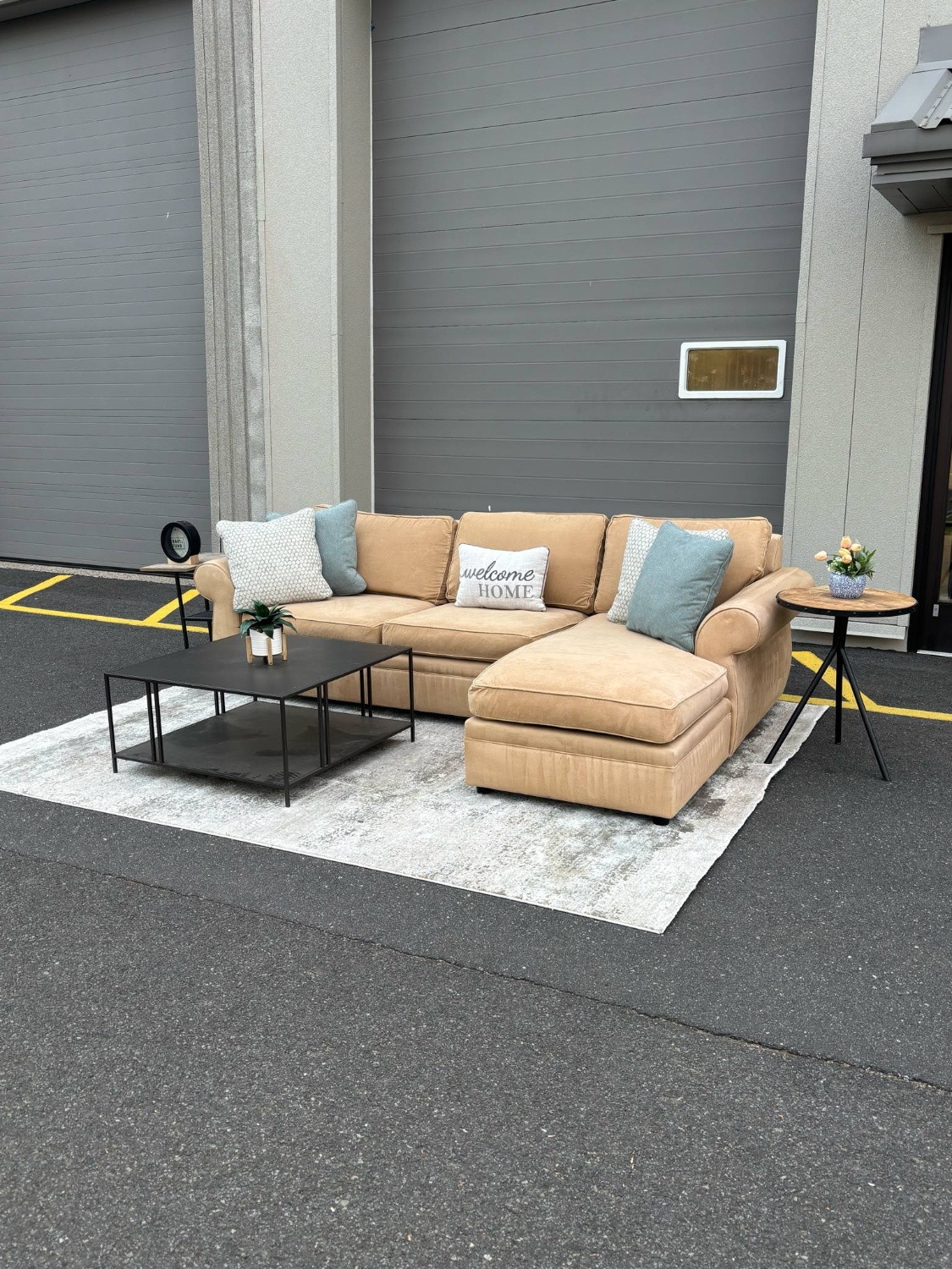 Pottery Barn Pearce Sectional Couch  (DELIVERY AVAILABLE) Image #1 | Ivy Store