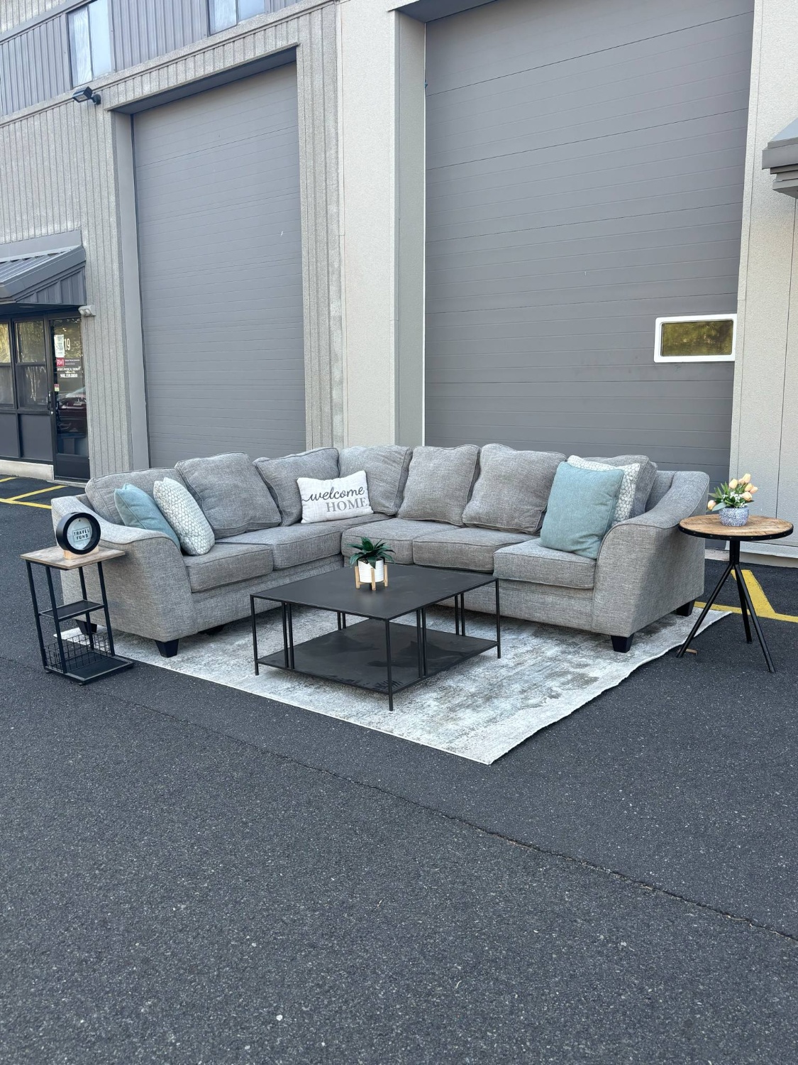 Ashley Furniture Sectional Couch Set (DELIVERY AVAILABLE) Image #1 | Ivy Store