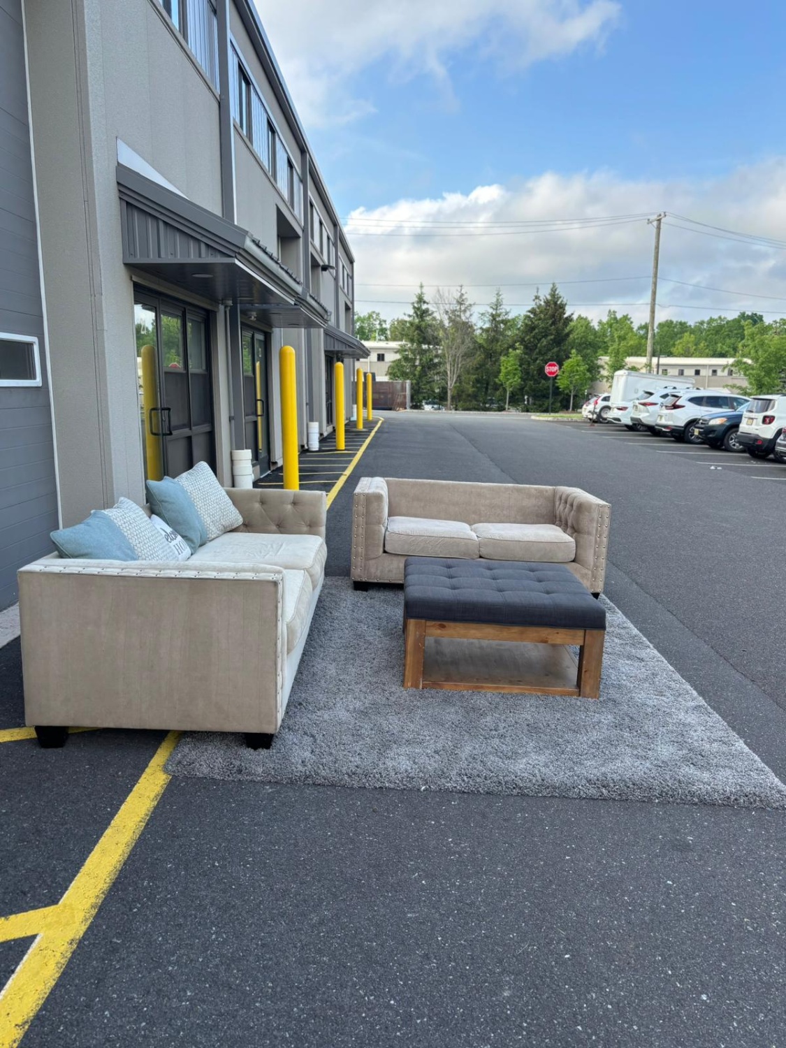 Cindy Crawford Sofa + Loveseat Set (DELIVERY AVAILABLE) image | Ivy Store