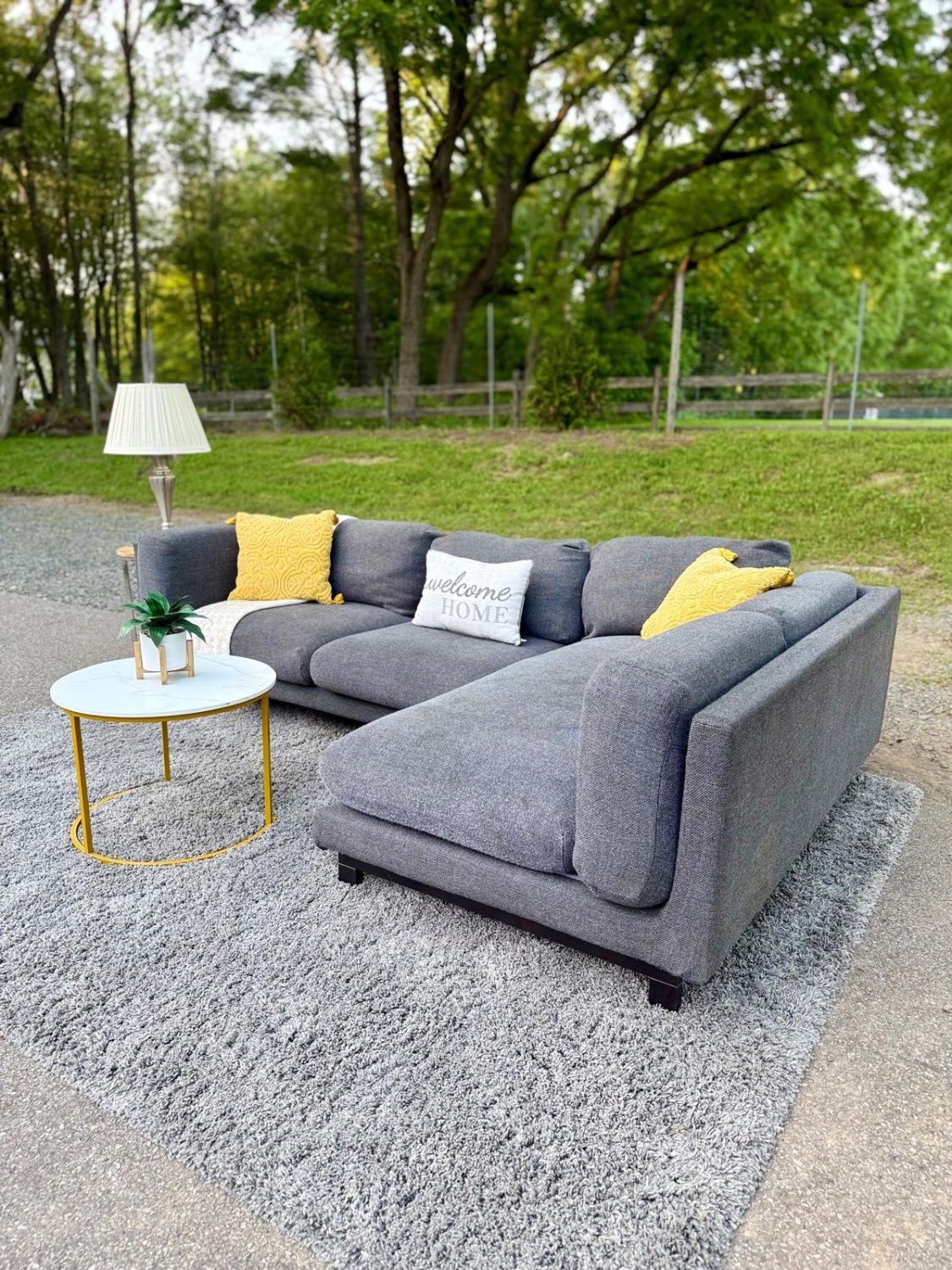 IKEA Nockeby Sectional Couch (DELIVERY AVAILABLE) image | Ivy Store