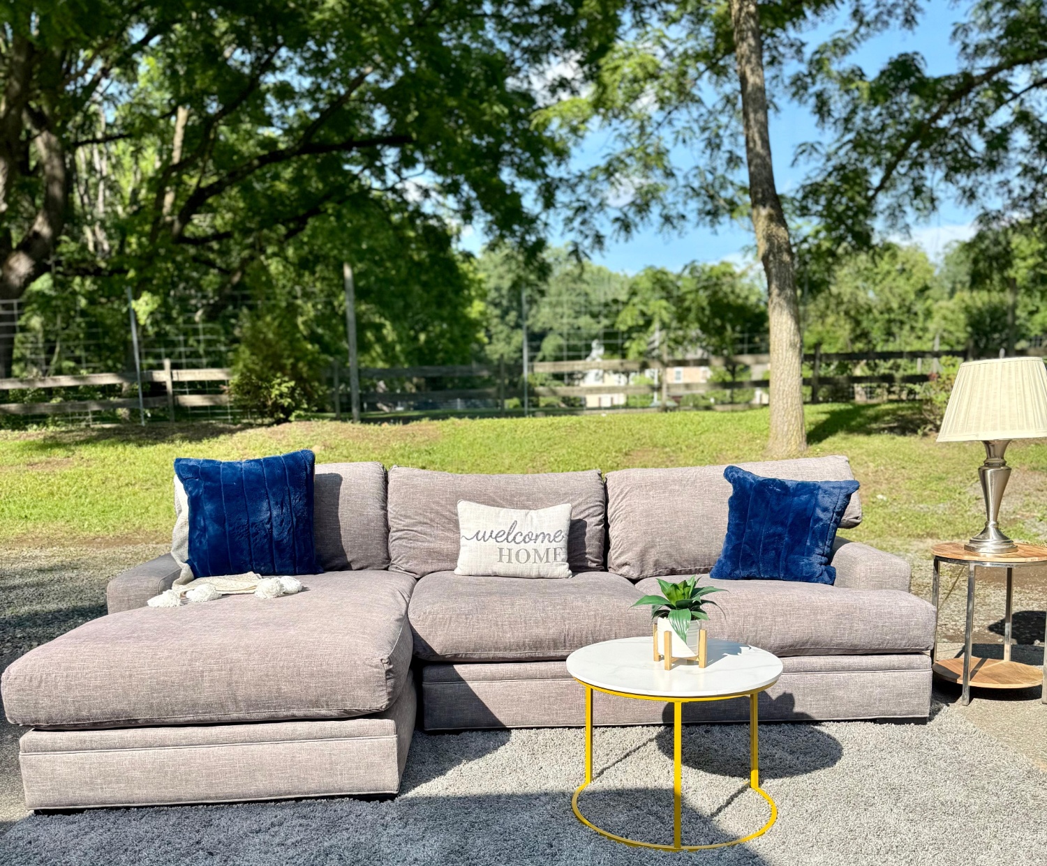 Cindy Crawford Sectional Couch (DELIVERY AVAILABLE) image | Ivy Store