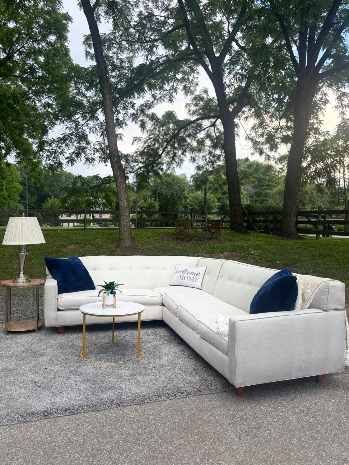 Rowe Furniture Sectional Couch (DELIVERY AVAILABLE) image | Ivy Store