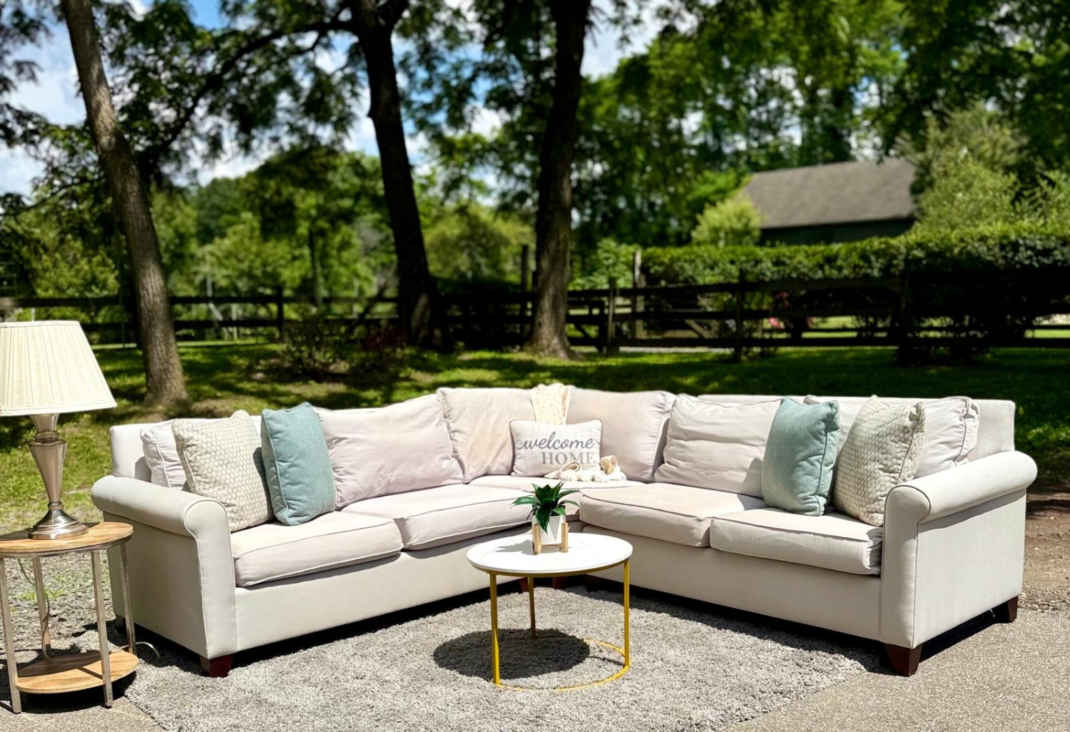 Pottery Barn Buchanan Sectional Couch (DELIVERY AVAILABLE ) image | Ivy Store