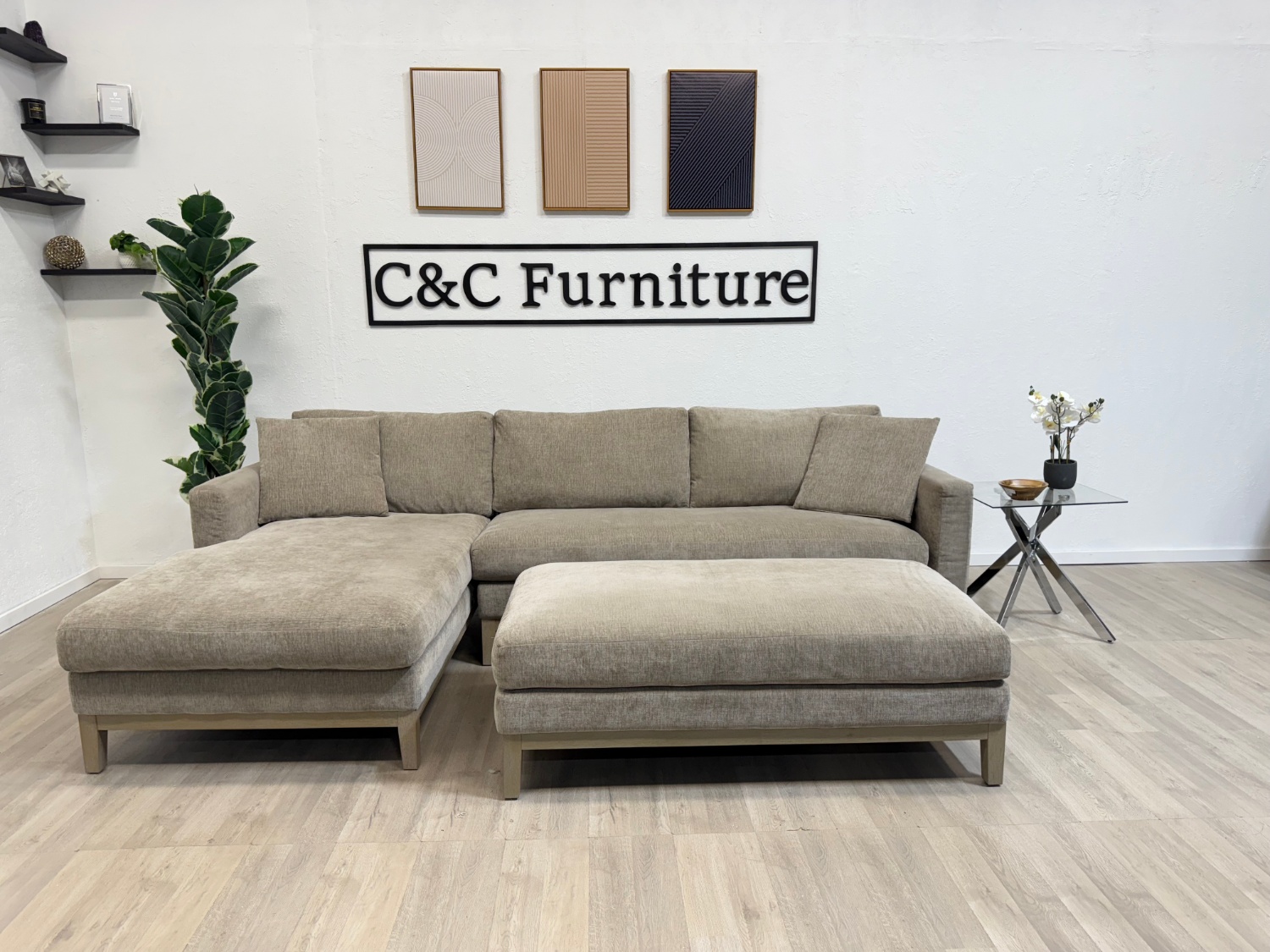 L Shaped Sectional Sofa - Delivery Available Image #1 | Ivy Store