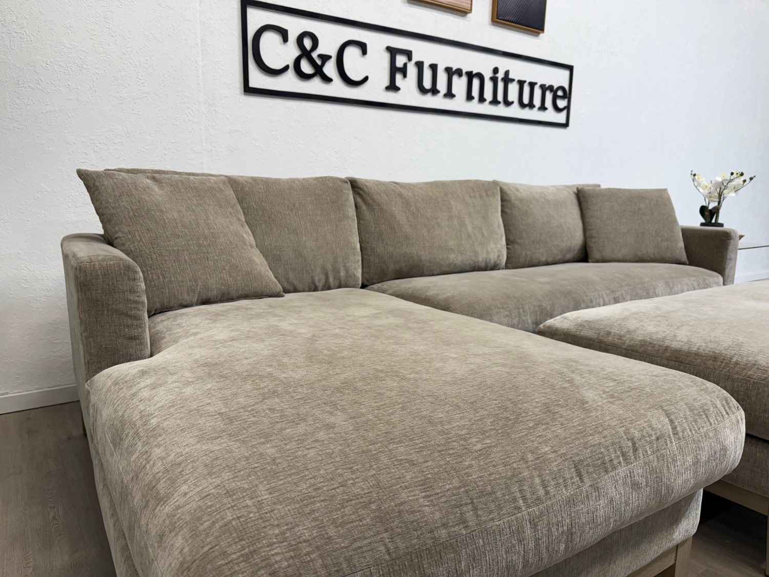 L Shaped Sectional Sofa - Delivery Available Image #2 | Ivy Store