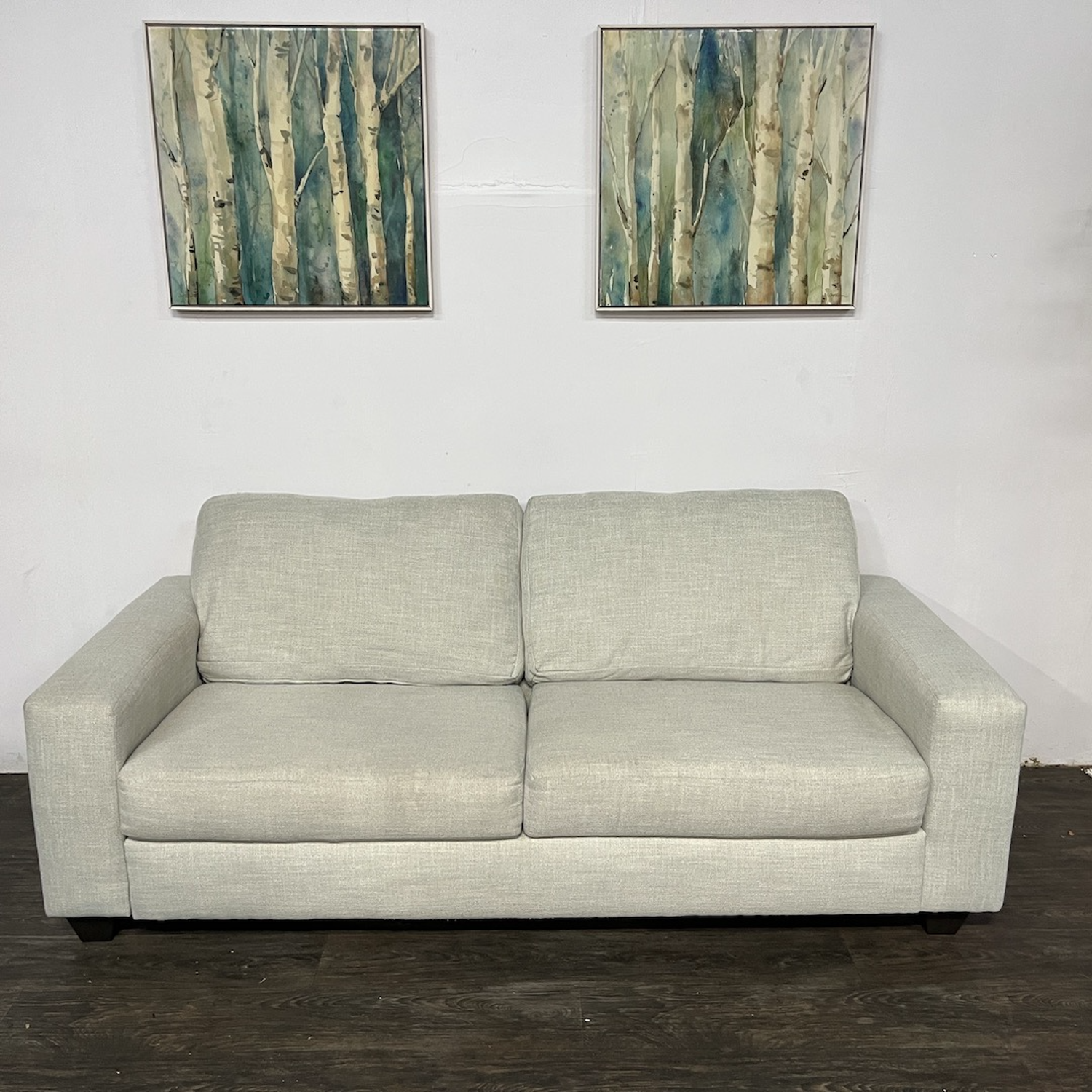  Cream Deep Seated Sofa | Free Delivery! Image #1 | Ivy Store