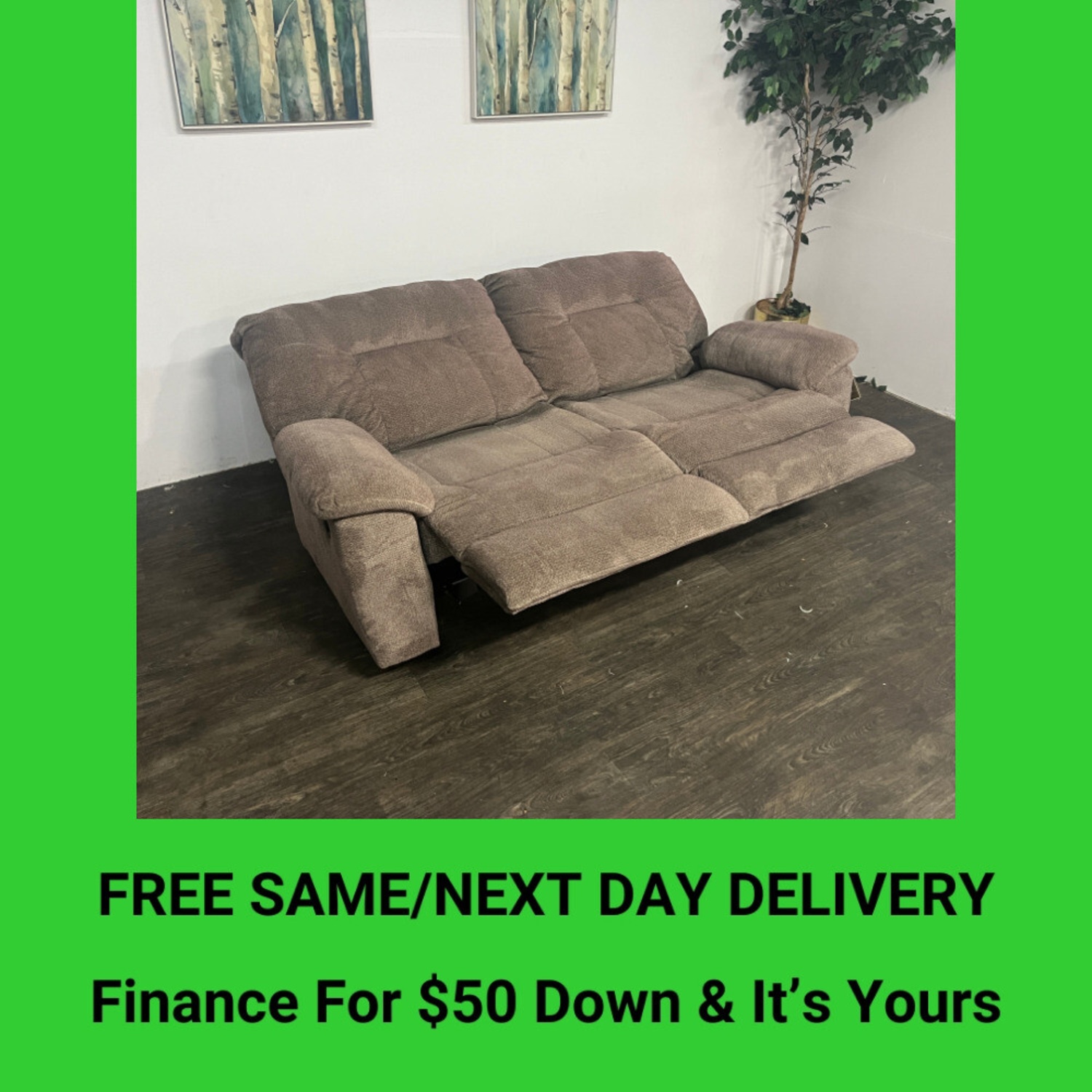 Sofa Recliner Couch | Free Delivery! Image #1 | Ivy Store