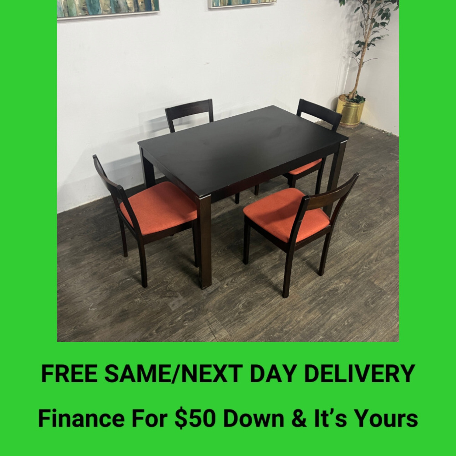Dining Table Apartment Dining Set | Delivery Available! Image #1 | Ivy Store