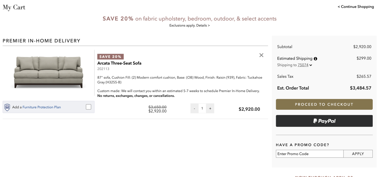 Ethan Allen Conway Loveseat + Chair & Half | Free Delivery! image | Ivy Store