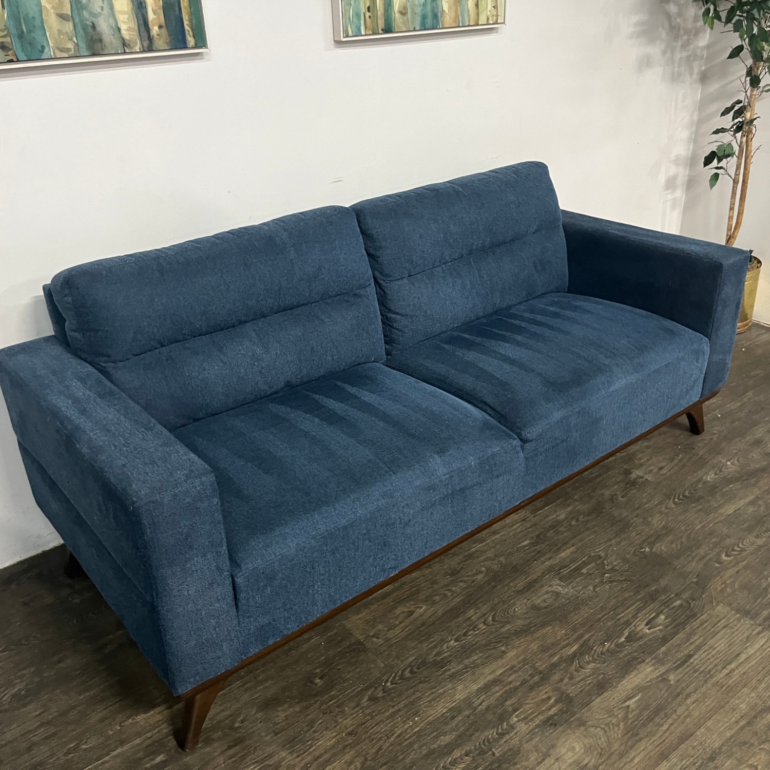 MCM Sofa Wood Trim | Free Delivery! Image #1 | Ivy Store