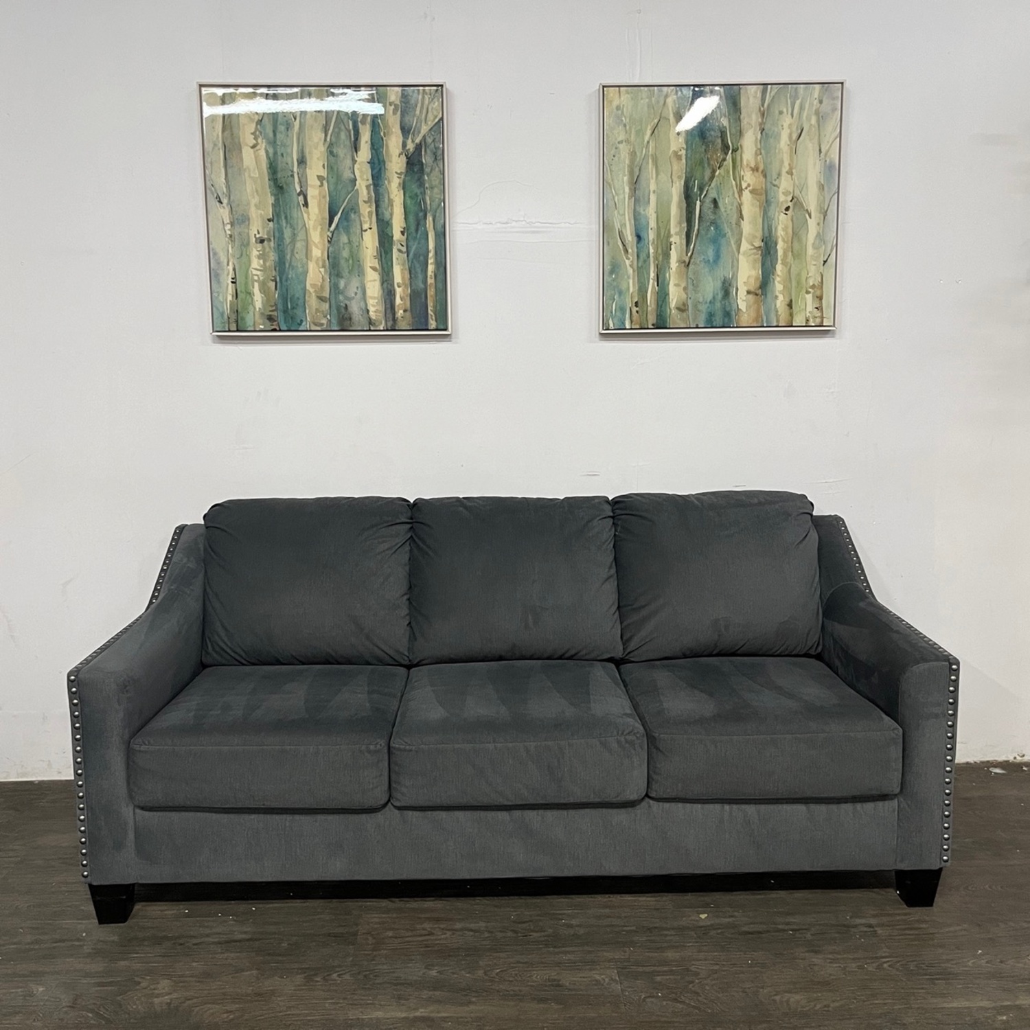 Nailhead Sofa 3 Seater | Free Delivery! Image #1 | Ivy Store
