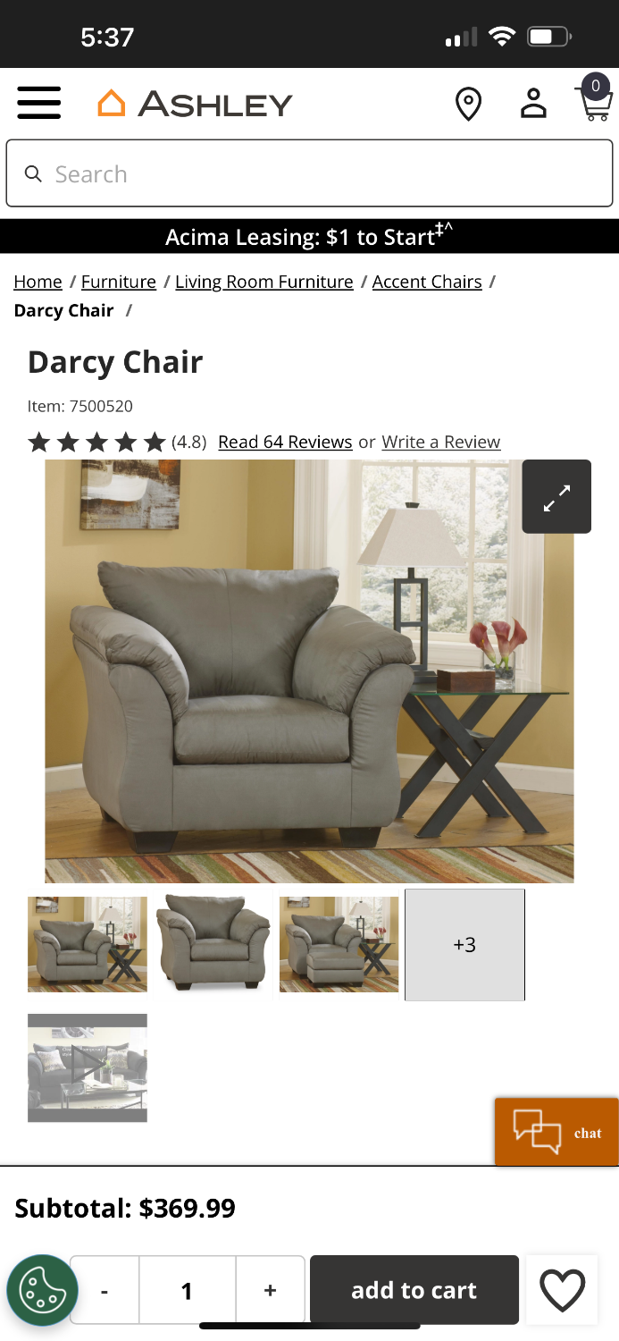Free Delivery- Ashley 3pc set cream sofa couch and chairs image | Ivy Store