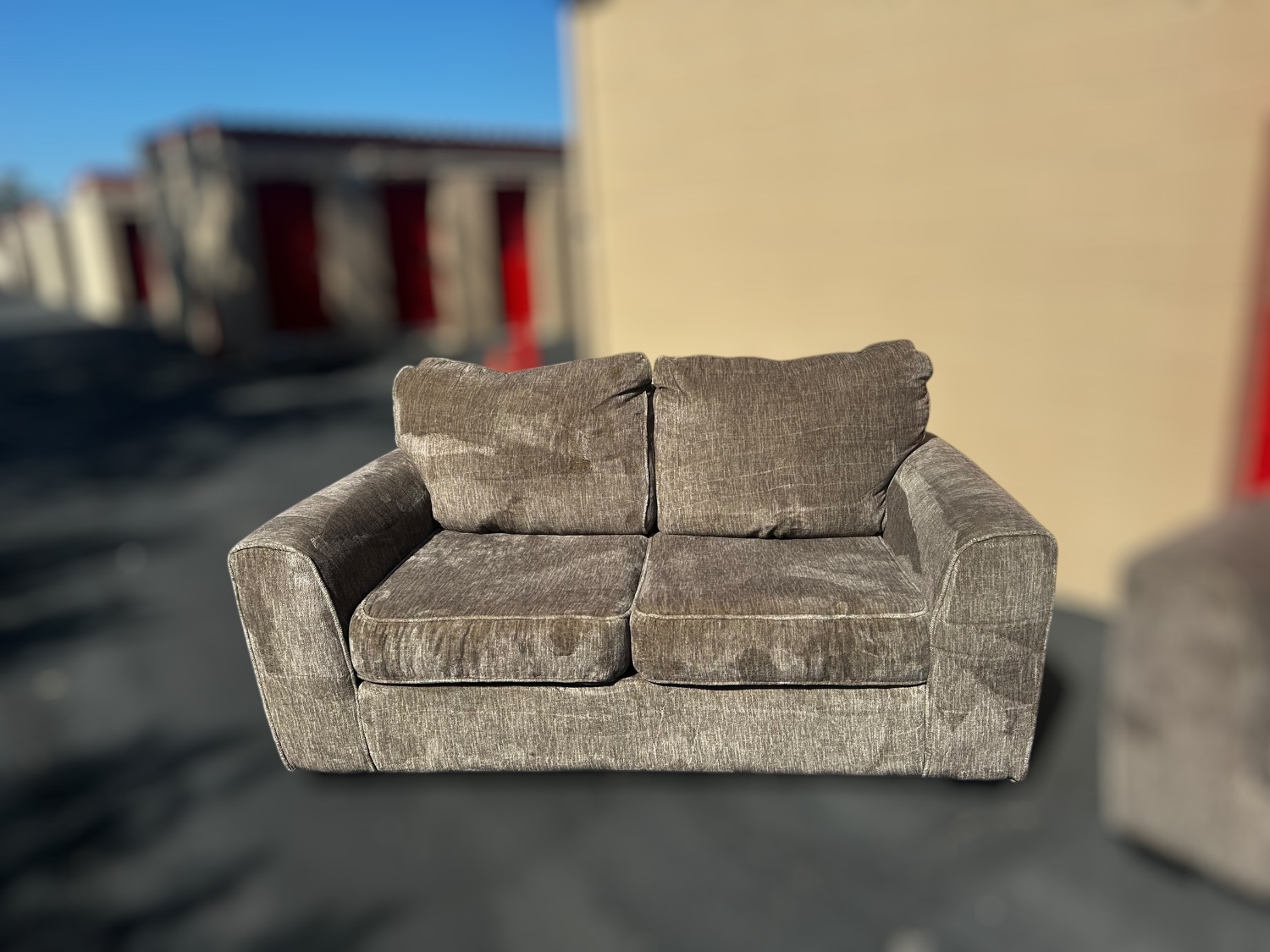 Free Delivery- Ashley green couch/sofa + loveseat set image | Ivy Store