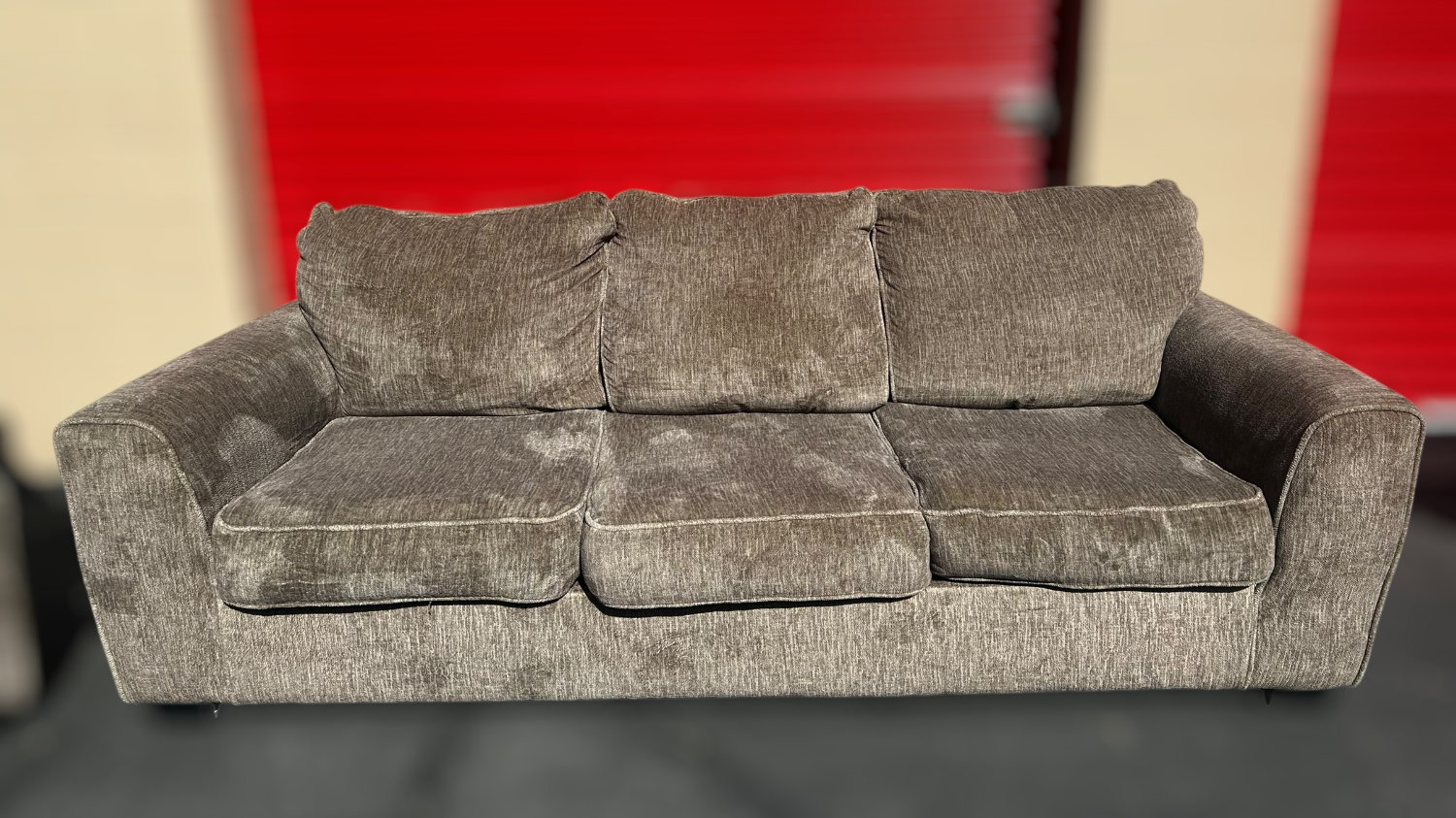 Free Delivery Ashley Green couch/sofa + loveseat set image | Ivy Store