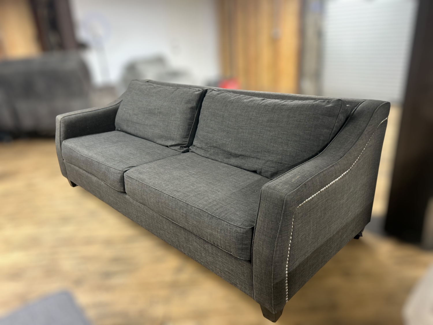 Delivery Available Gray sofa couch Image #2 | Ivy Store