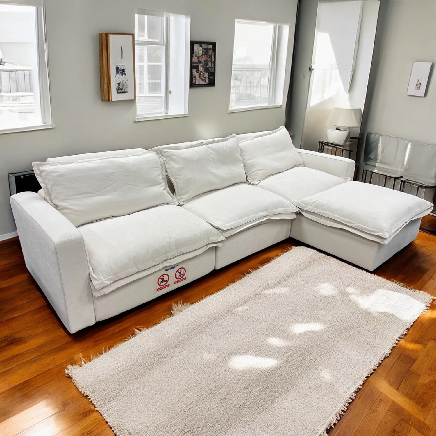 Homebody Luxe Modular Sectional w/ Power Recliner | 🚛 WHITE GLOVE DELIVERY Image #1 | Ivy Store