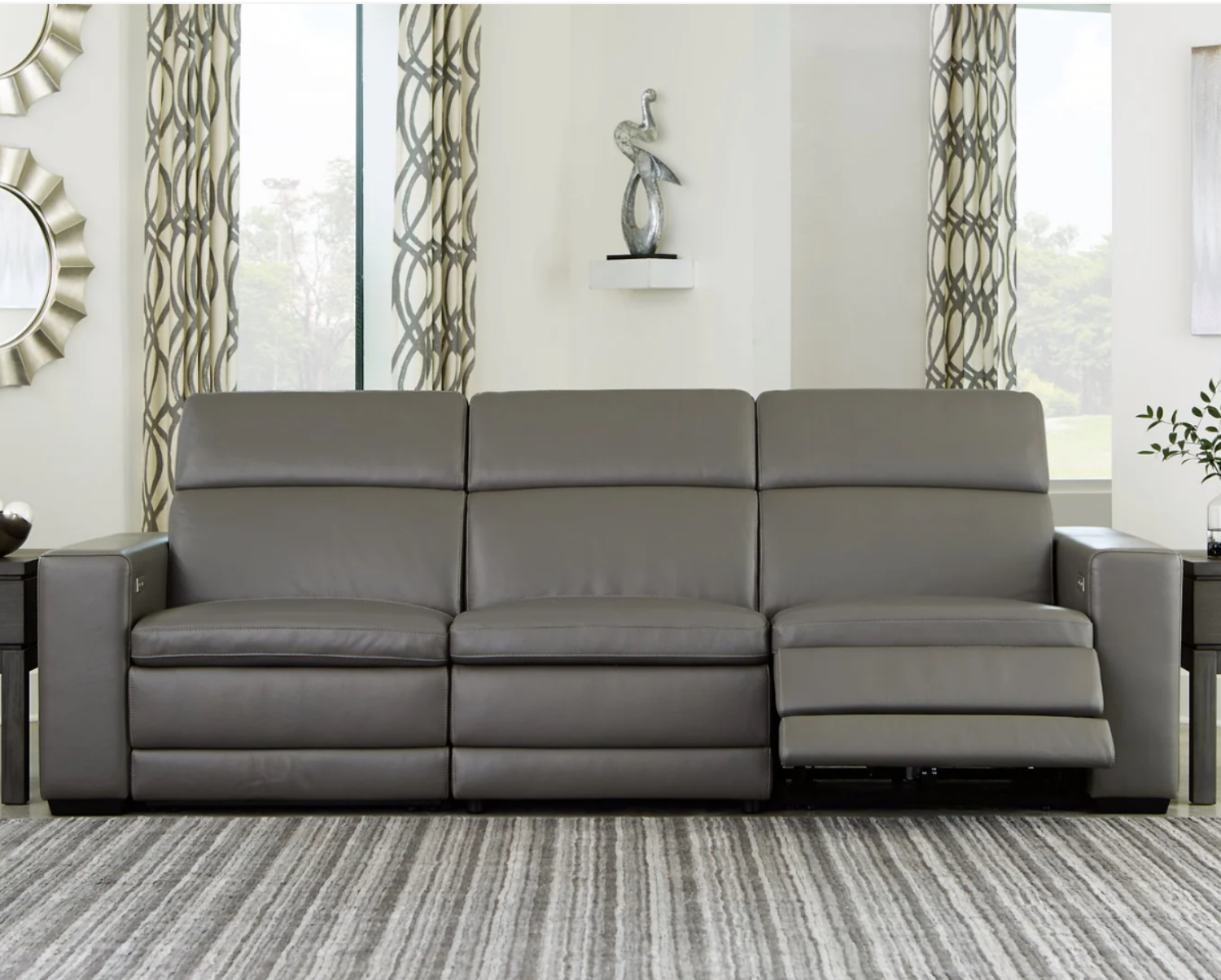 Texline Power Reclining Sectional | 🚛 WHITE GLOVE DELIVERY Image #2 | Ivy Store