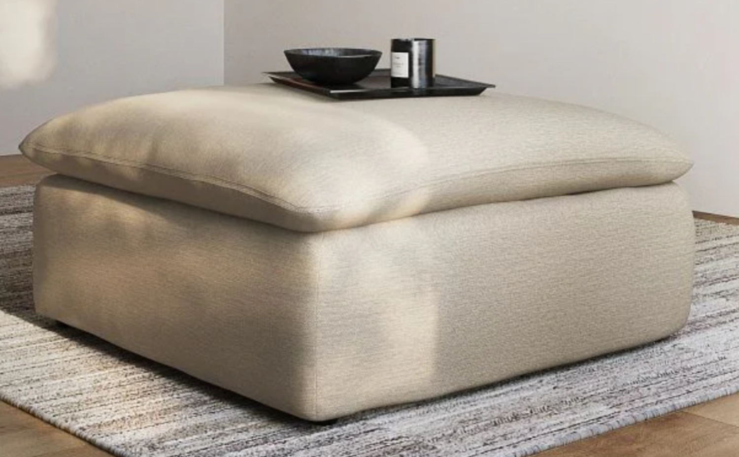 ARTICLE - Leigh Ottoman | 🚛 WHITE GLOVE DELIVERY Image #1 | Ivy Store