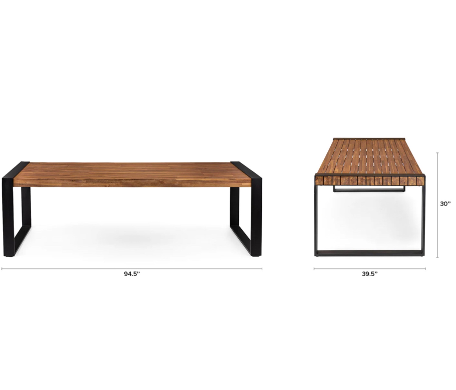 ARTICLE - Lubek Outdoor Dining Set (Tuscan Brown) | 🚛 WHITE GLOVE DELIVERY image | Ivy Store