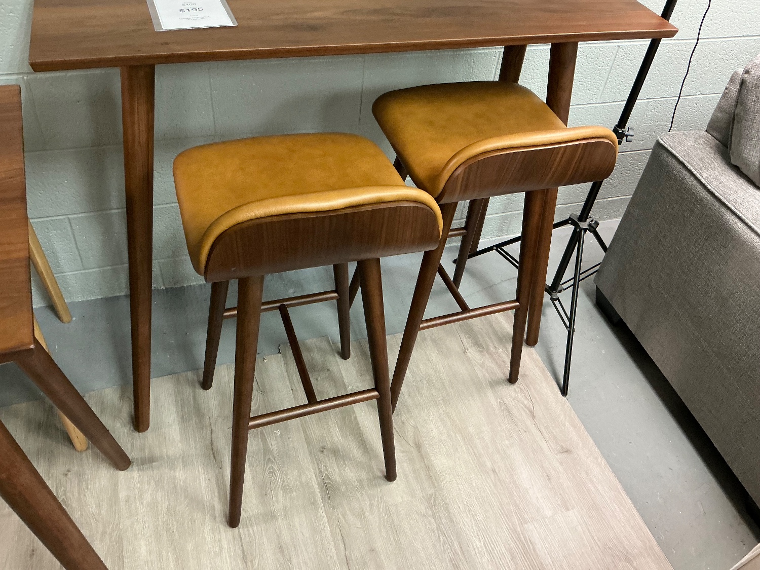 ARTICLE - Sede Leather Stools (Bar Height) | 🚛 WHITE GLOVE DELIVERY Image #1 | Ivy Store