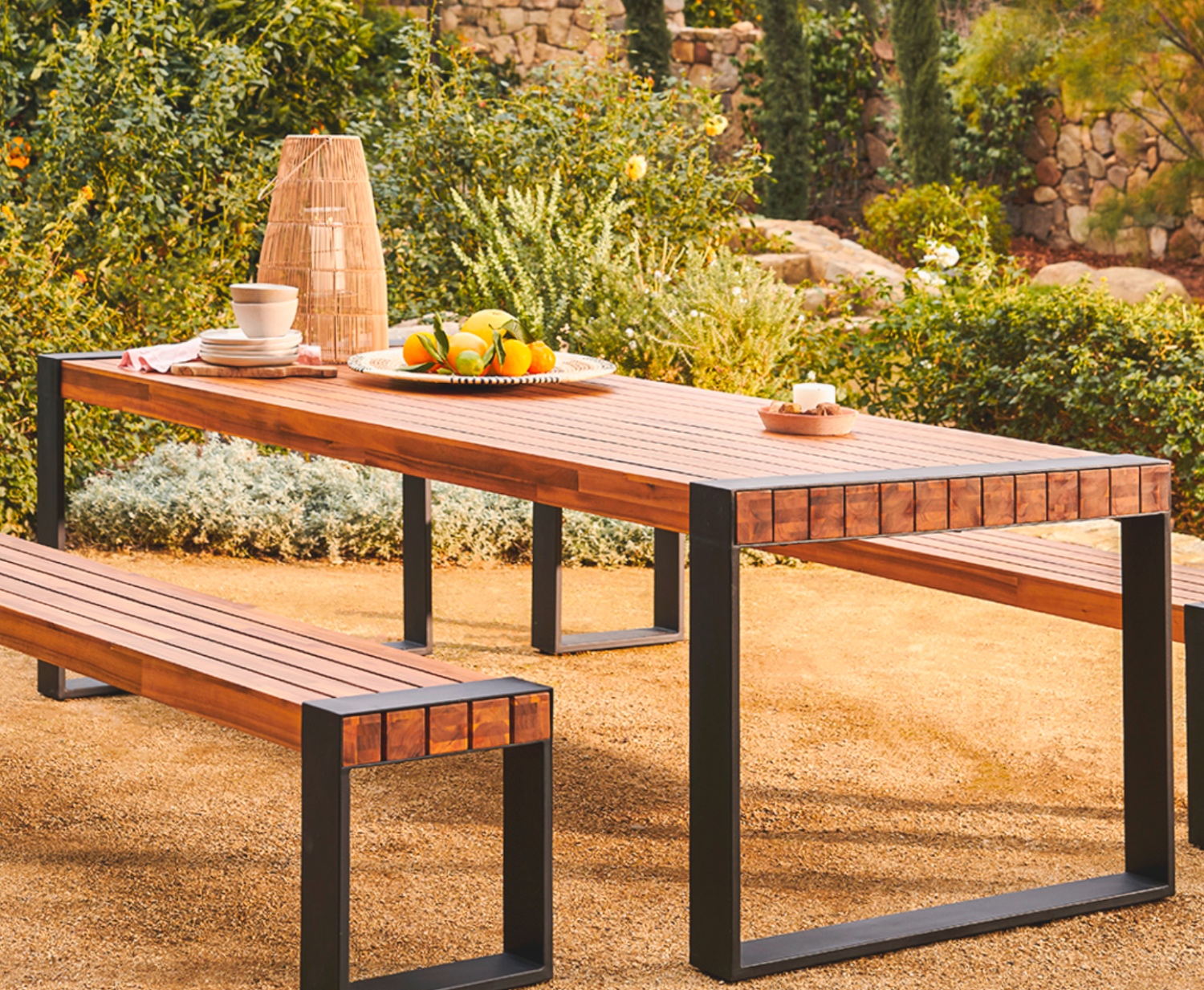 ARTICLE - Lubek Outdoor Dining Set (Tuscan Brown) | 🚛 WHITE GLOVE DELIVERY image | Ivy Store