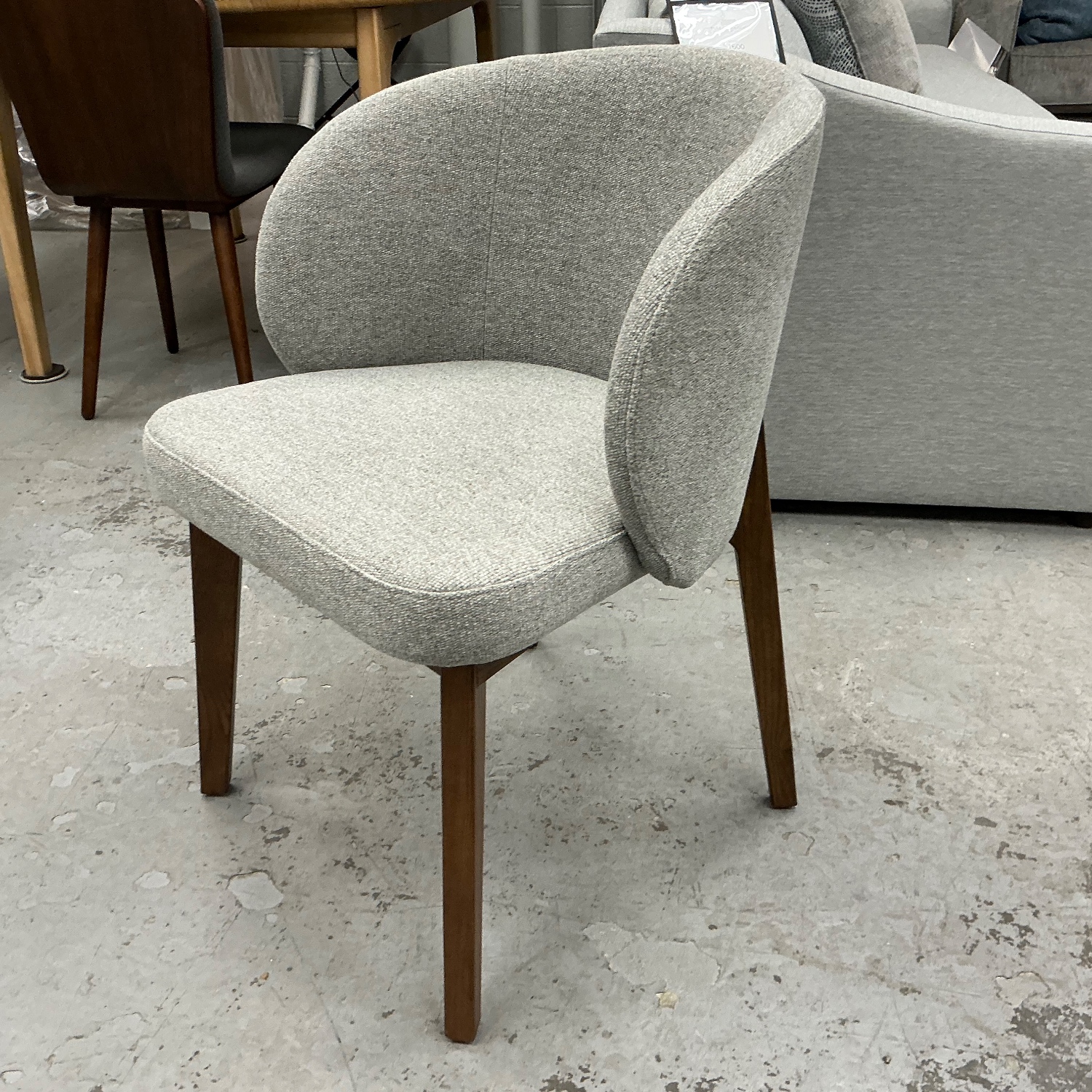 ARTICLE - Alta Dining Armchairs (Walnut/Gray) | 🚛 WHITE GLOVE DELIVERY image | Ivy Store