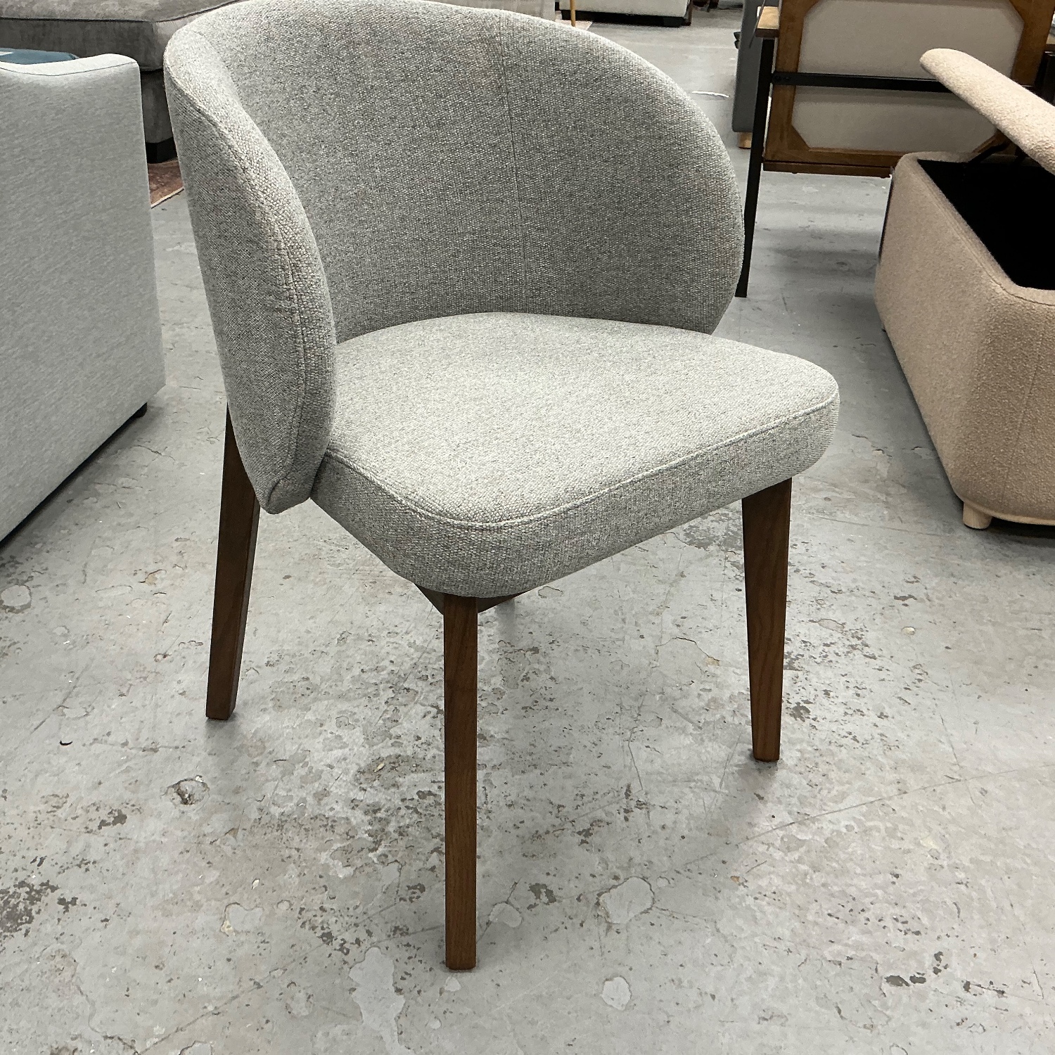 ARTICLE - Alta Dining Armchairs (Walnut/Gray) | 🚛 WHITE GLOVE DELIVERY image | Ivy Store