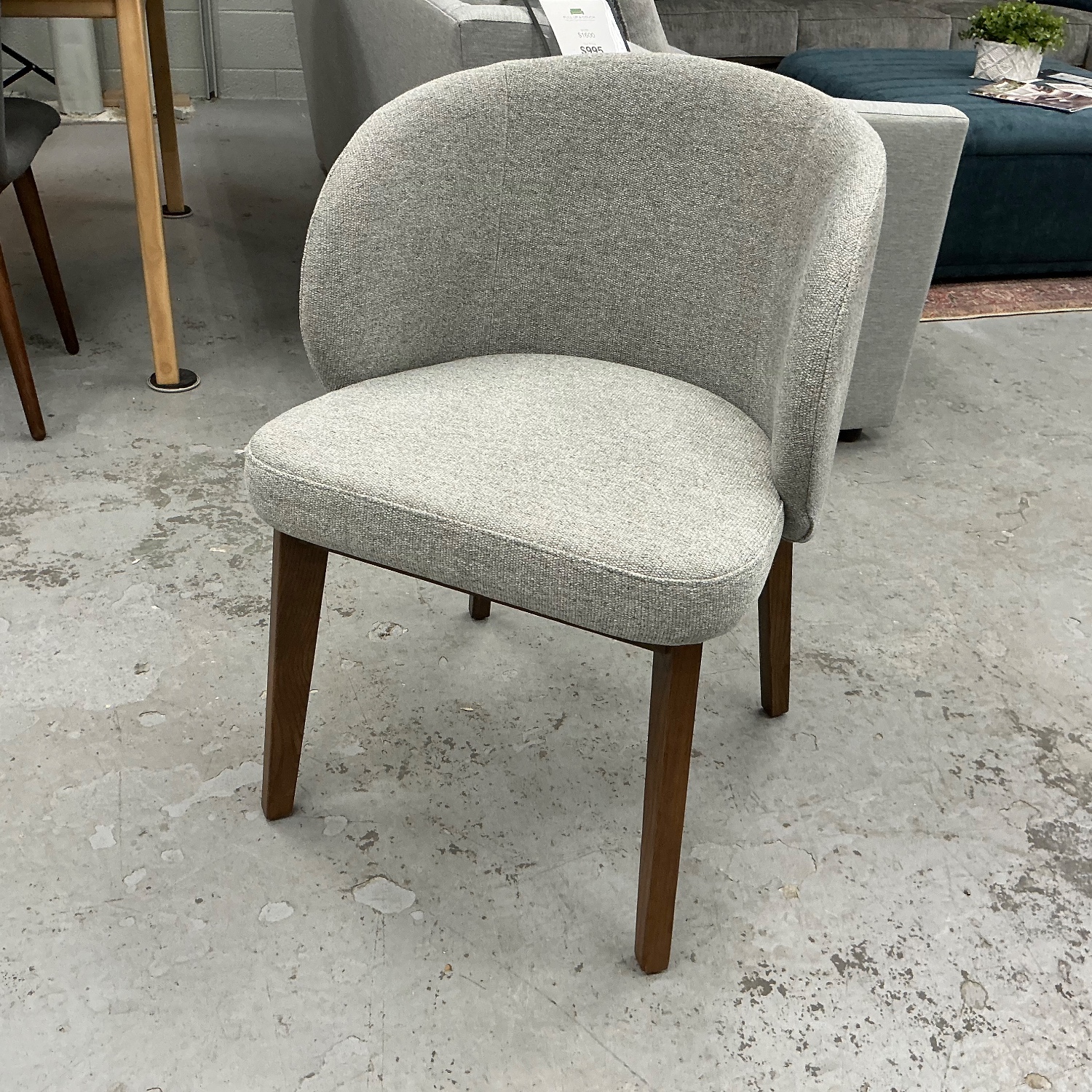 ARTICLE - Alta Dining Armchairs (Walnut/Gray) | 🚛 WHITE GLOVE DELIVERY image | Ivy Store