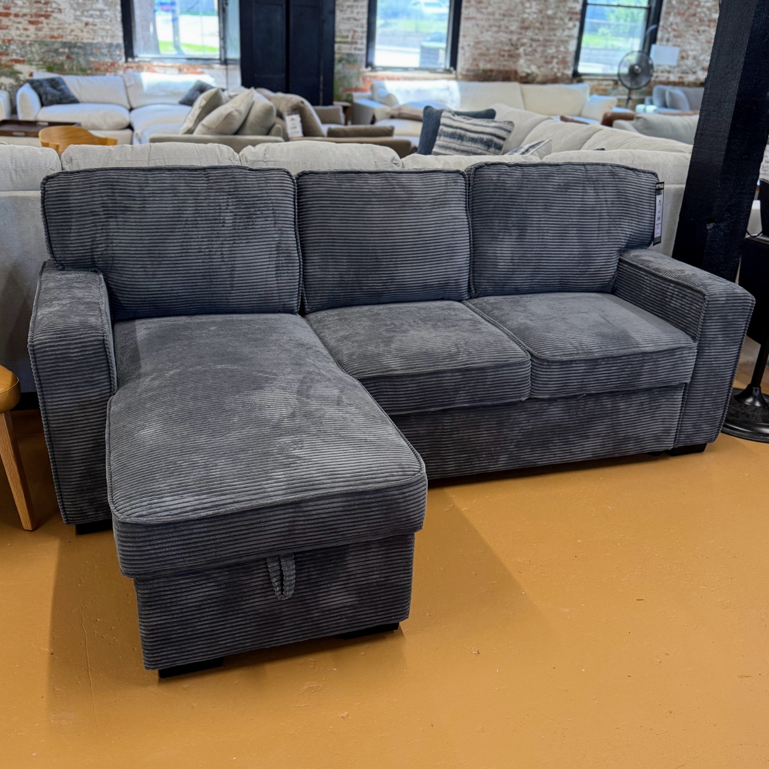 Reversible Sleeper Sofa w/Storage Chaise (NEW) | 🚛 WHITE GLOVE DELIVERY Image #1 | Ivy Store