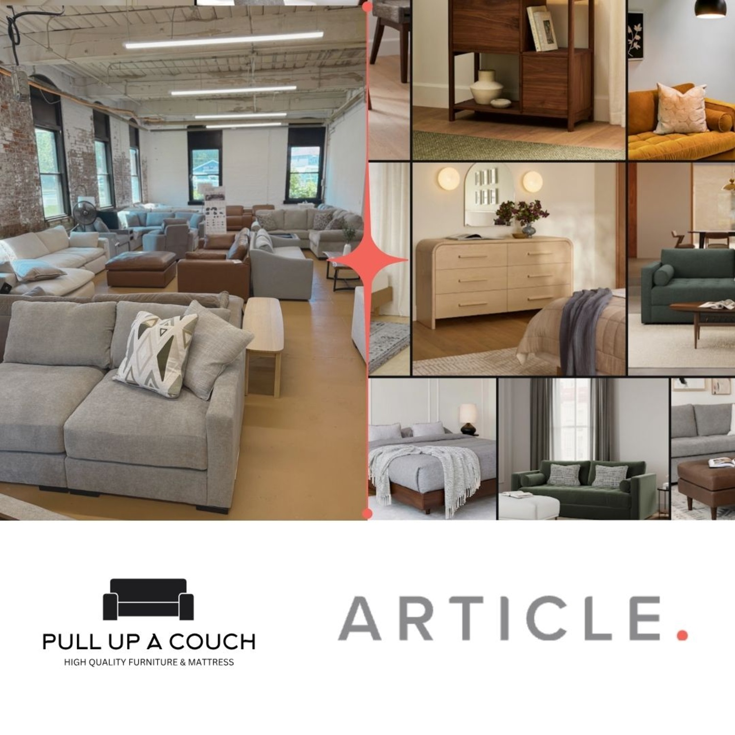 ARTICLE FURNITURE Liquidation Sale | 🚛 WHITE GLOVE DELIVERY image | Ivy Store