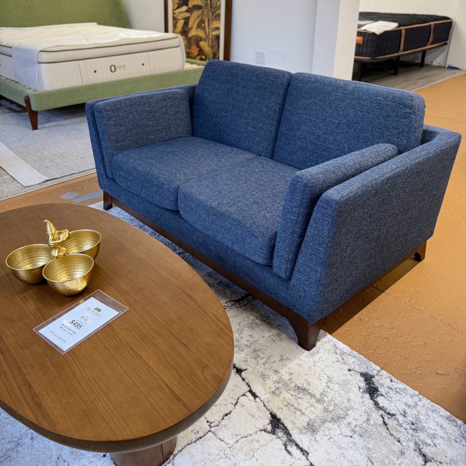 ARTICLE - Ceni 61" Loveseat | 🚛 WHITE GLOVE DELIVERY Image #1 | Ivy Store